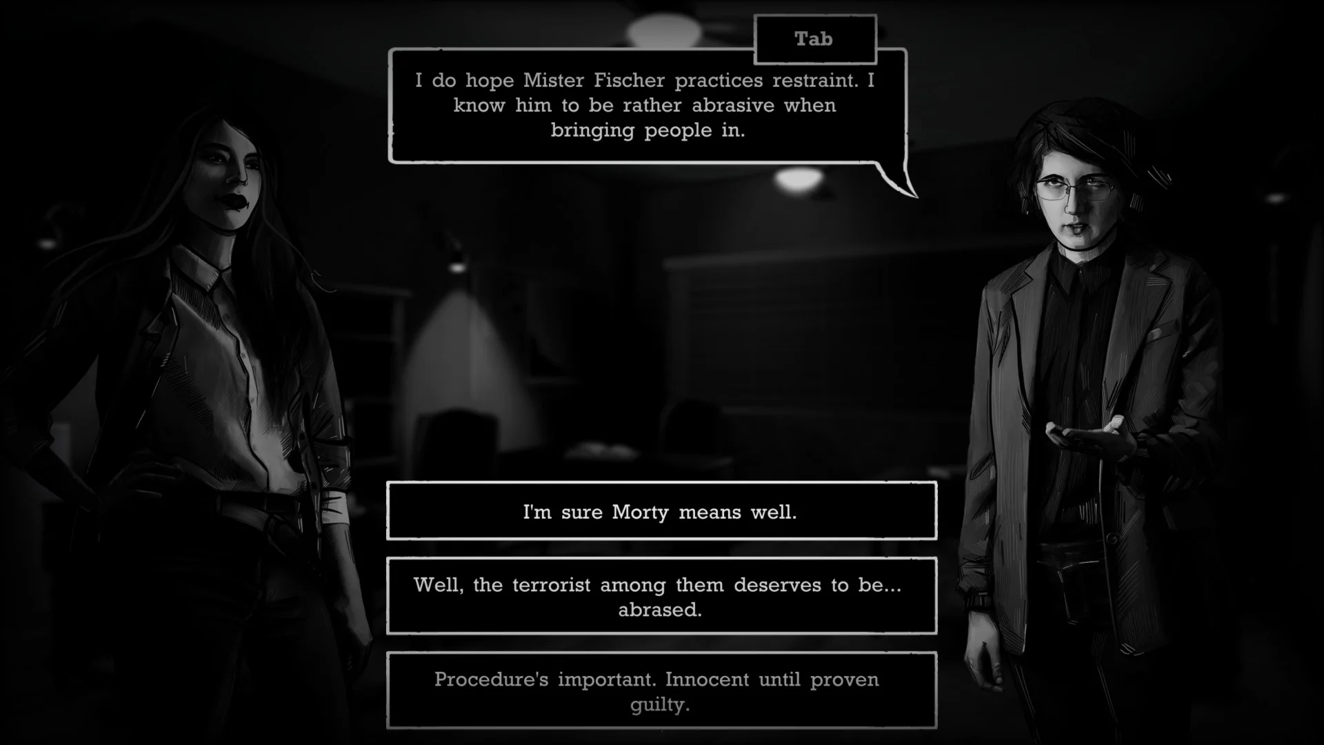 Изображение игры: Interrogation: You will be deceived