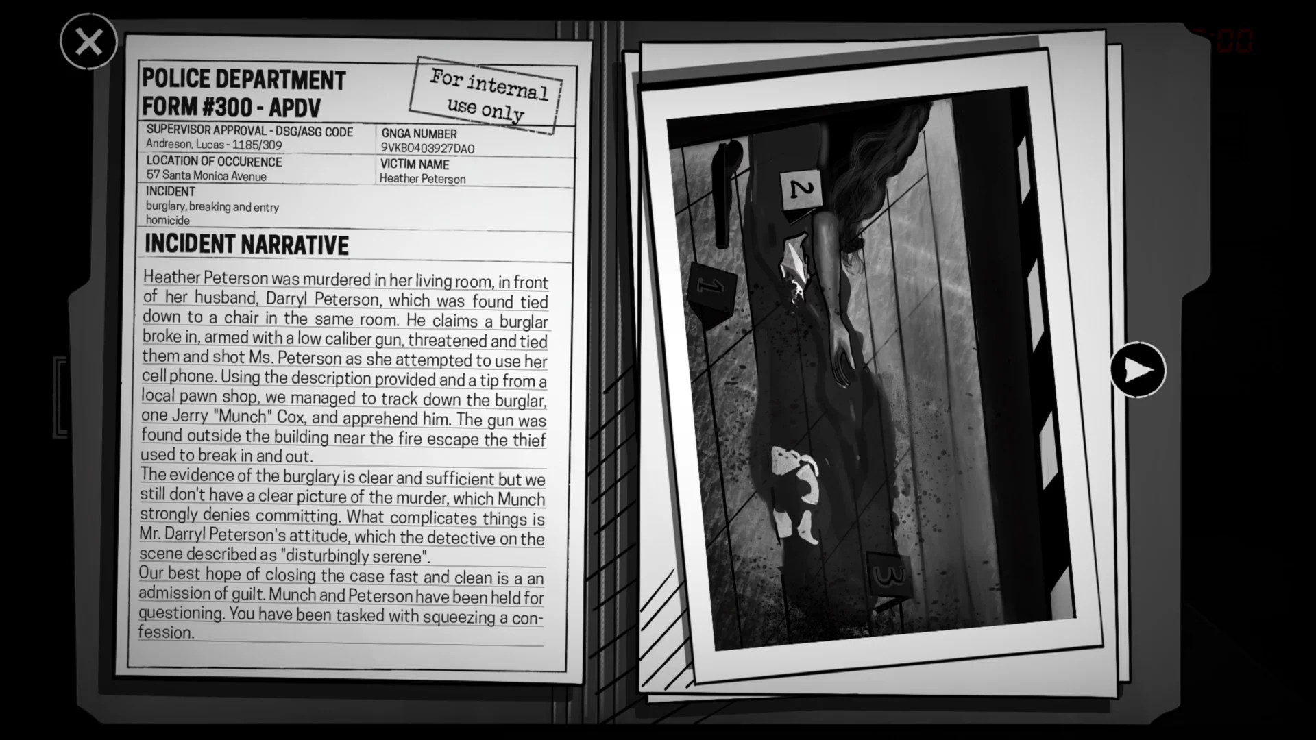 Изображение игры: Interrogation: You will be deceived