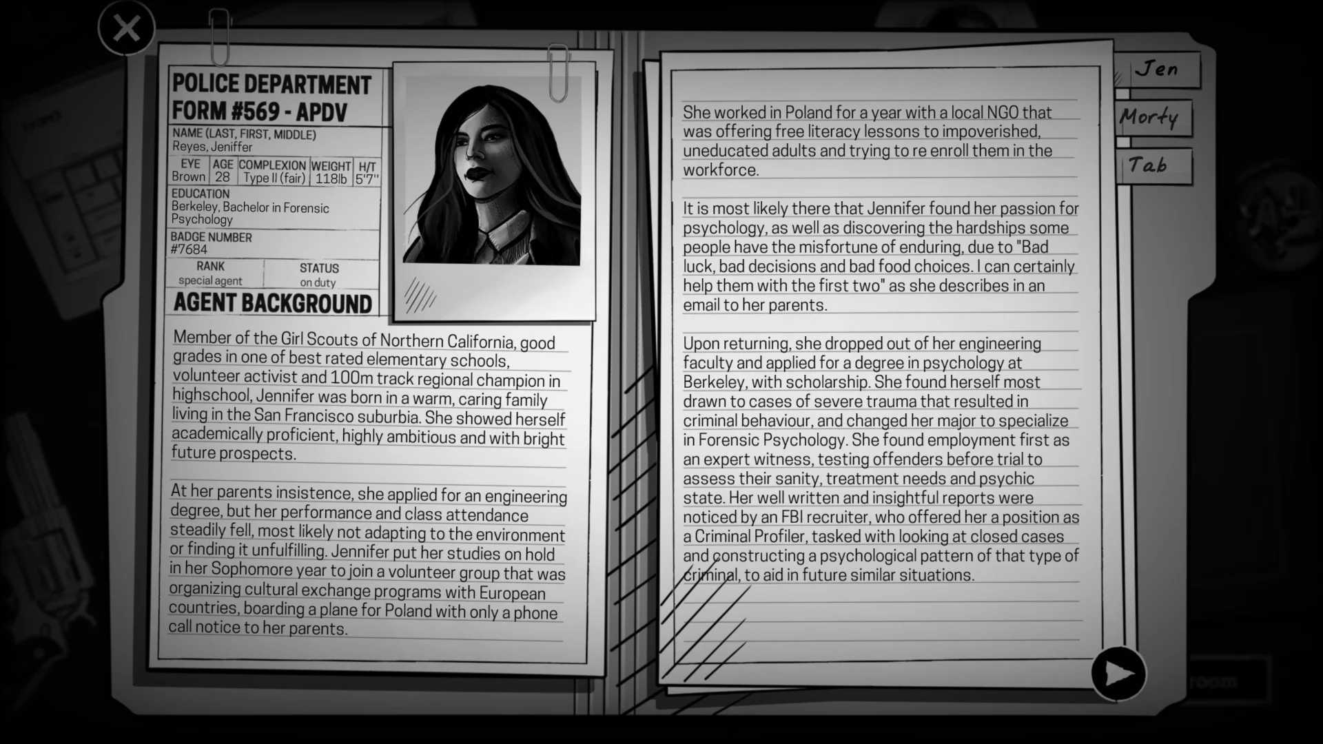 Изображение игры: Interrogation: You will be deceived