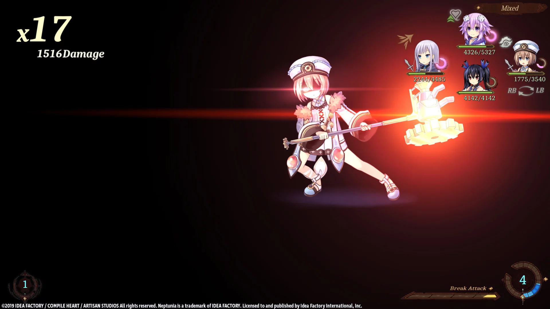 Изображение игры: Super Neptunia RPG
