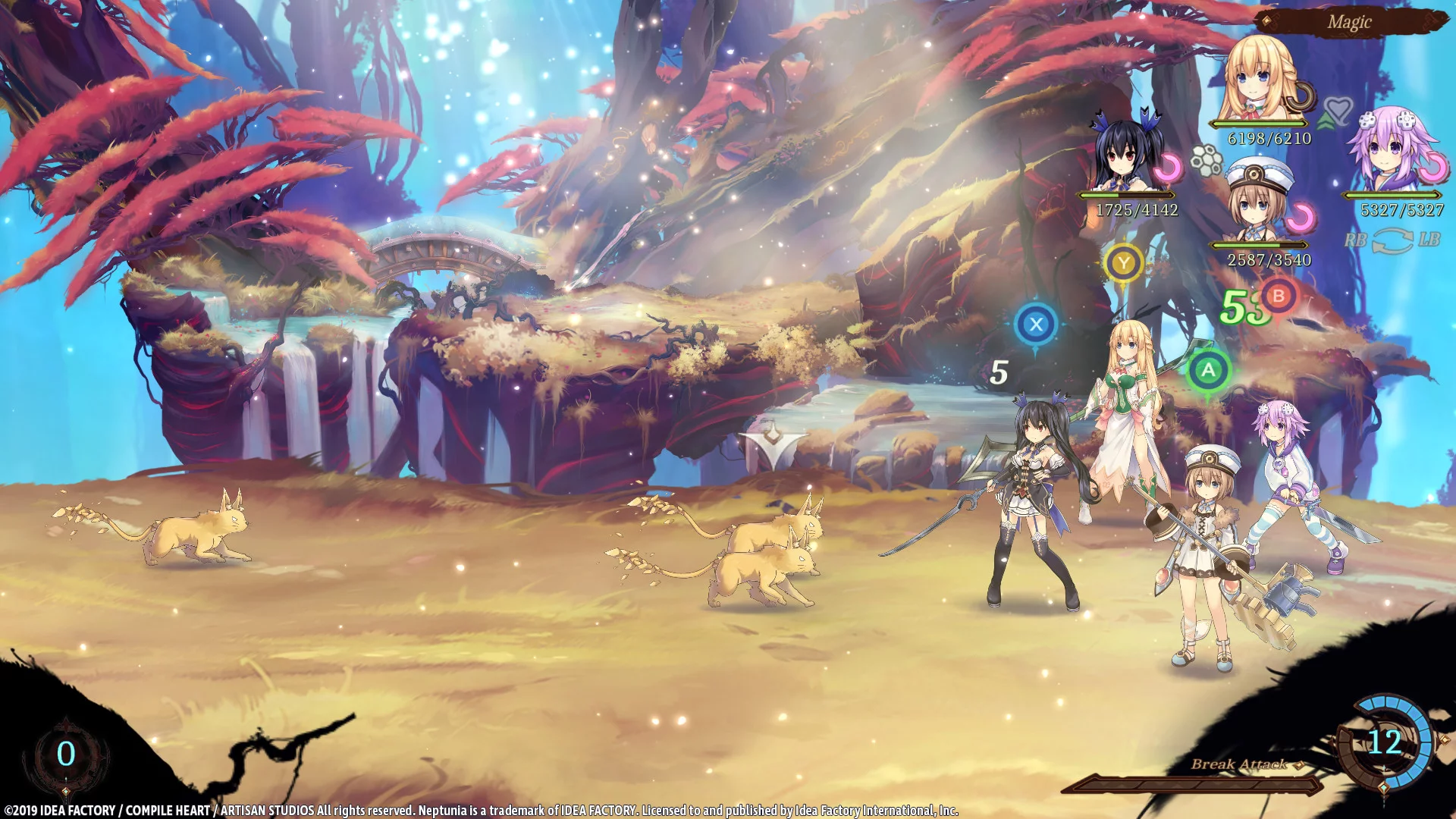 Изображение игры: Super Neptunia RPG