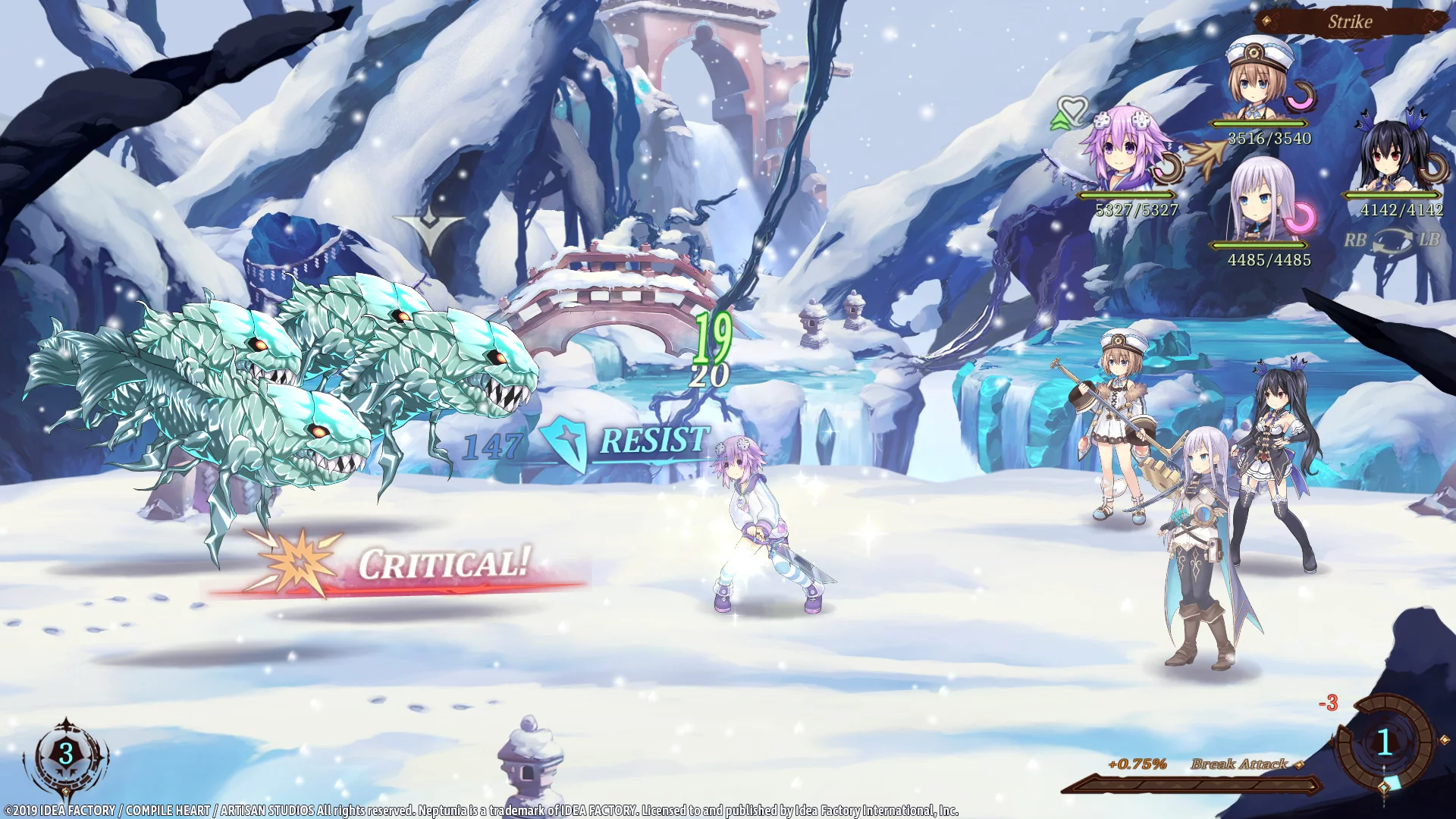 Изображение игры: Super Neptunia RPG