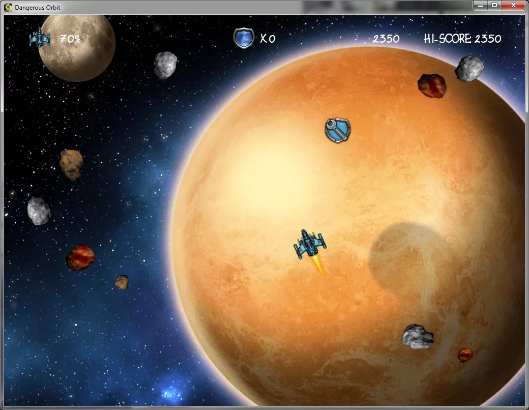 Изображение игры: Dangerous Orbit