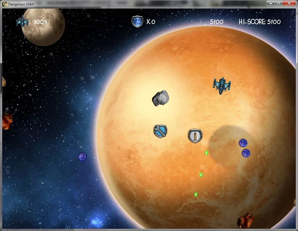 Изображение игры: Dangerous Orbit
