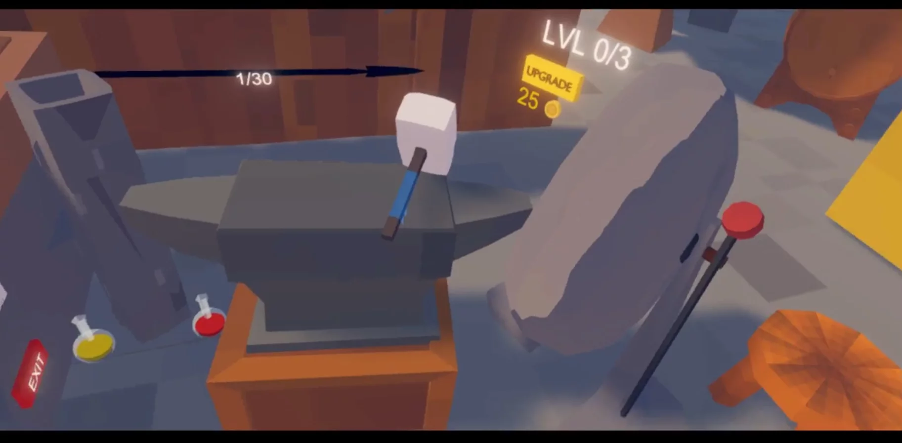 Изображение игры: Hammer & Anvil VR