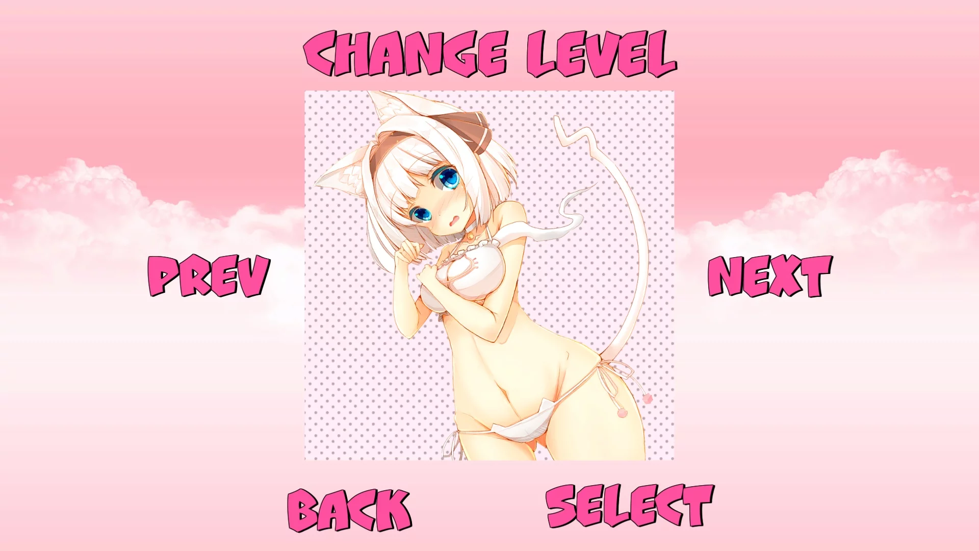 Изображение игры: ECCHI NEKO GIRLS PUZZLE