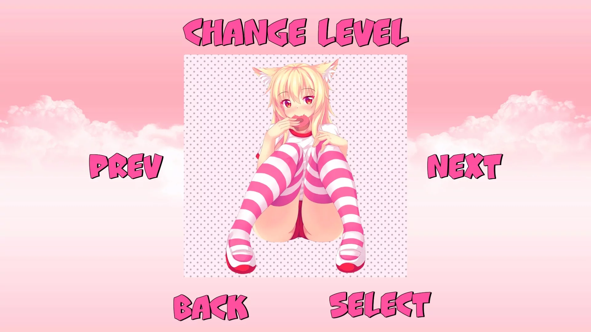 Изображение игры: ECCHI NEKO GIRLS PUZZLE
