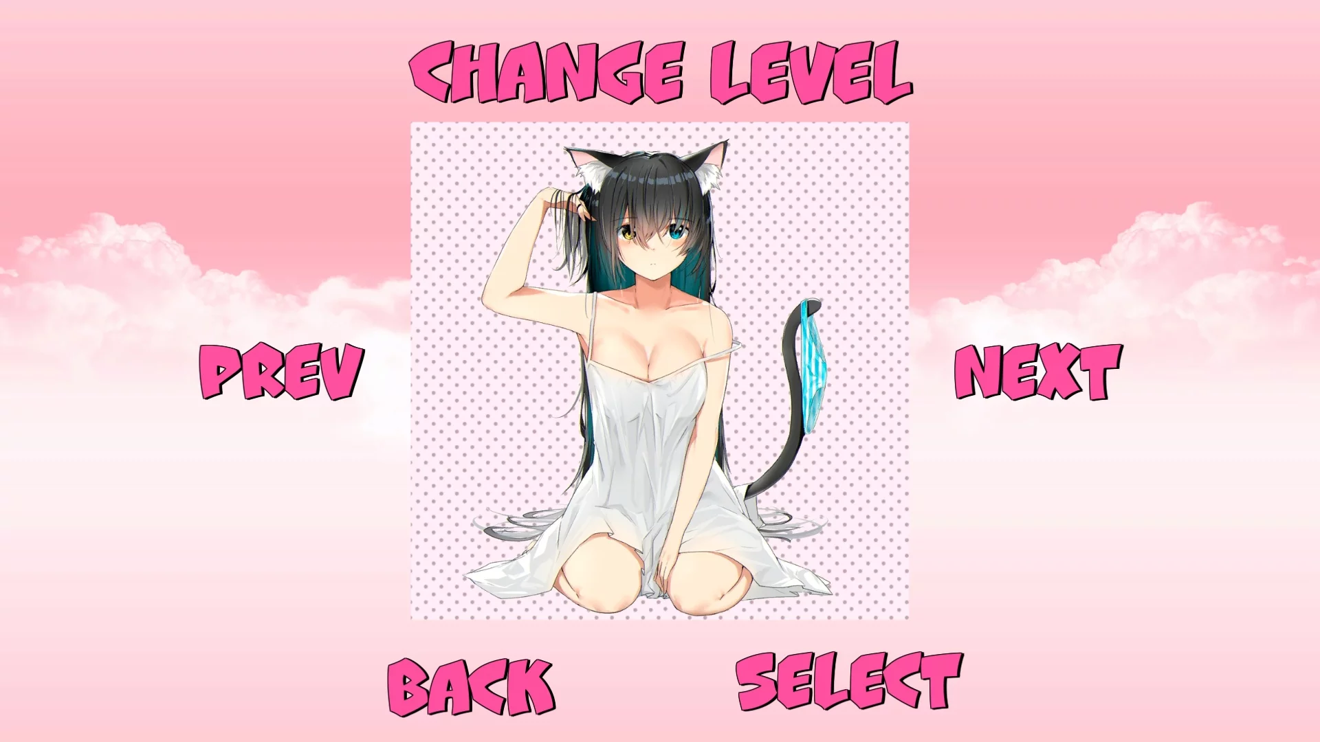Изображение игры: ECCHI NEKO GIRLS PUZZLE