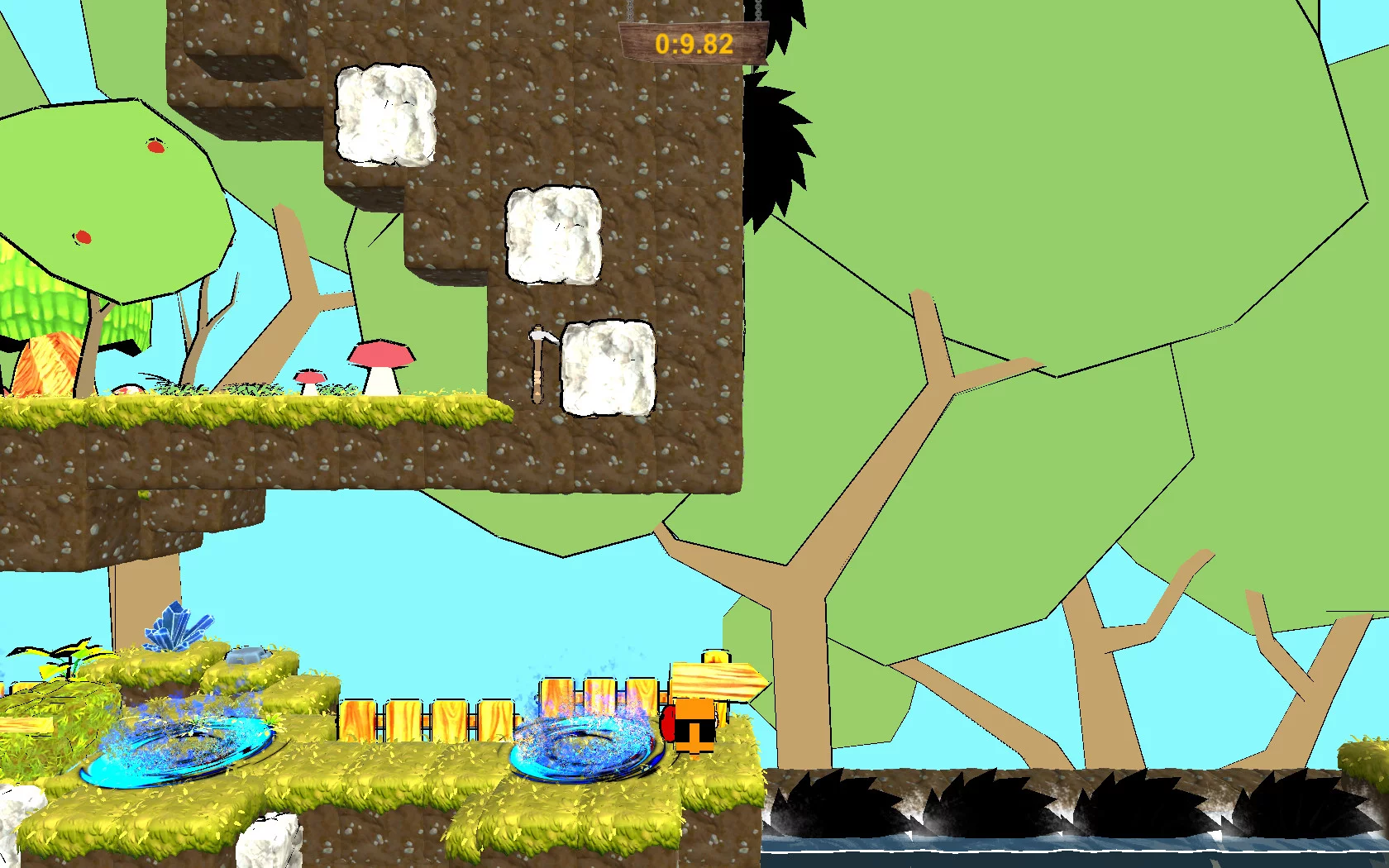 Изображение игры: Cube Man