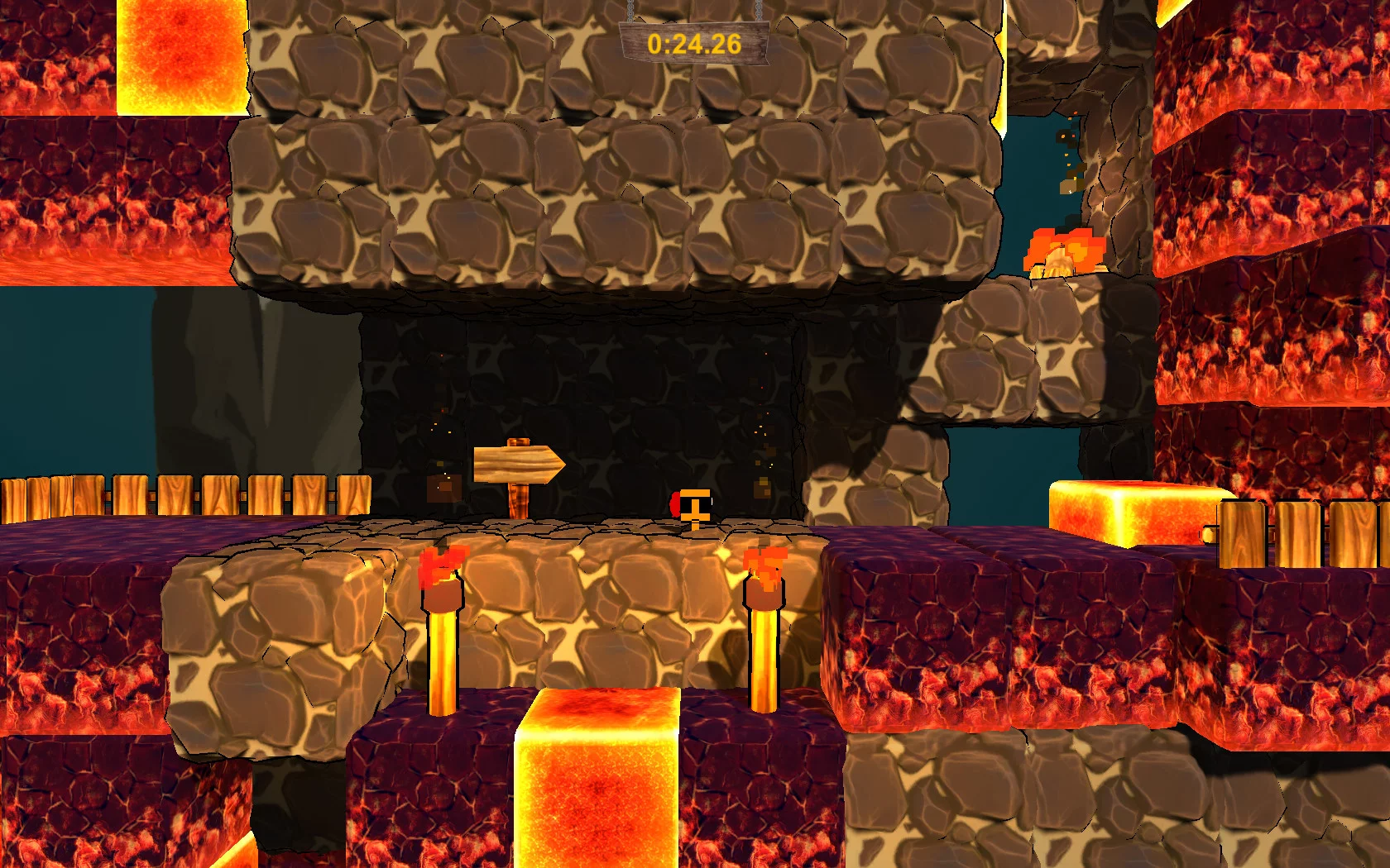 Изображение игры: Cube Man