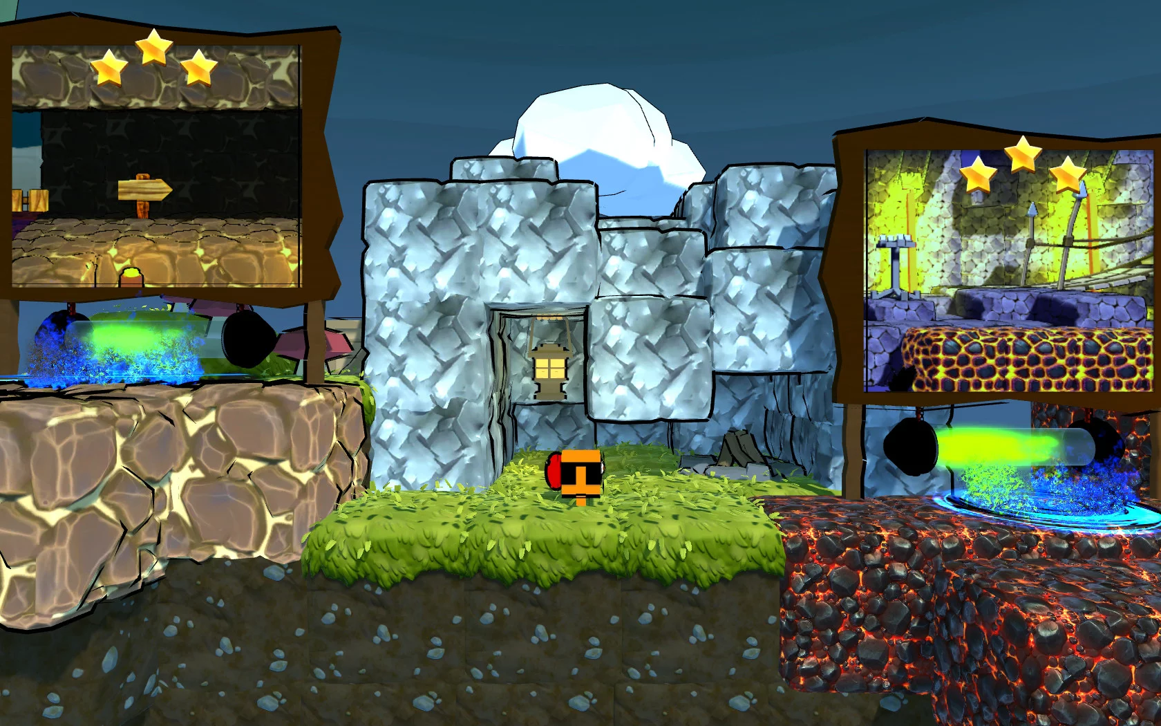 Изображение игры: Cube Man