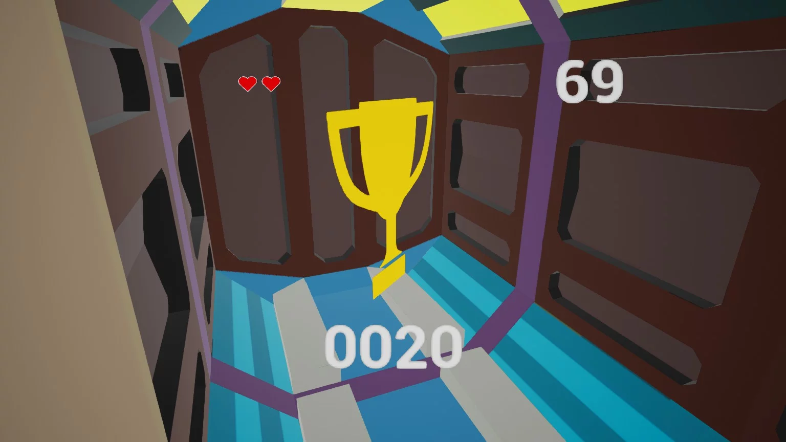 Изображение игры: Flying in Labyrinth