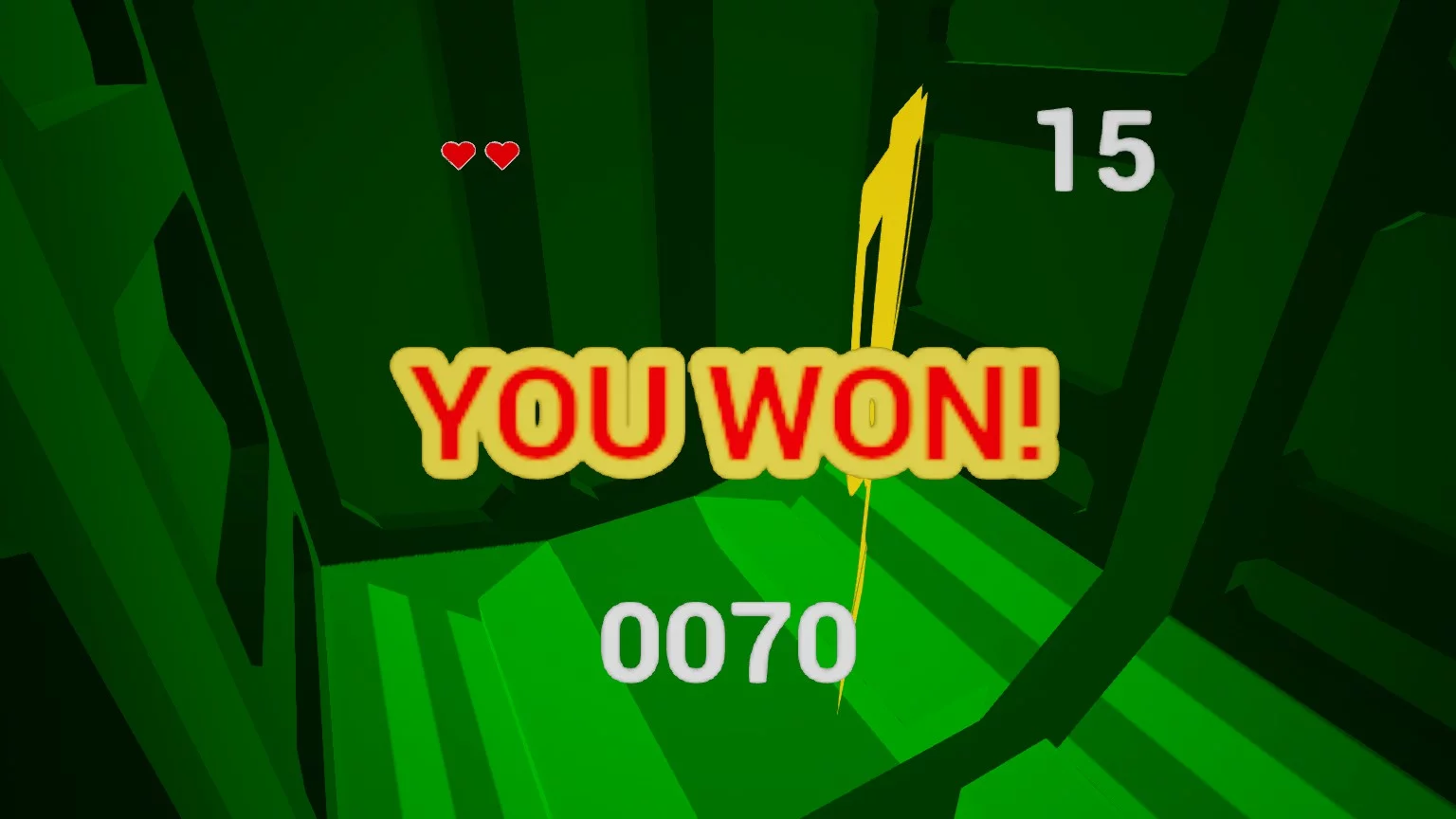 Изображение игры: Flying in Labyrinth