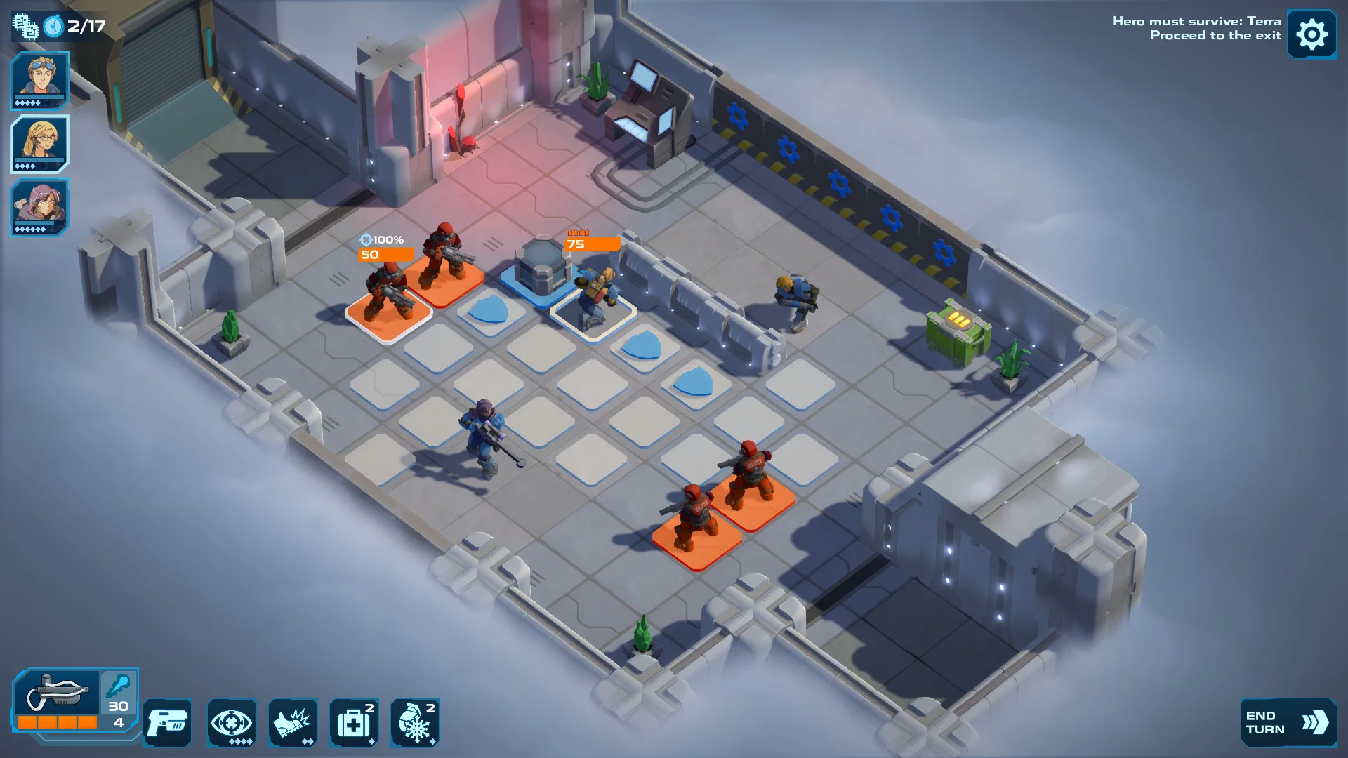 Изображение игры: Spaceland: Sci-Fi Indie Tactics