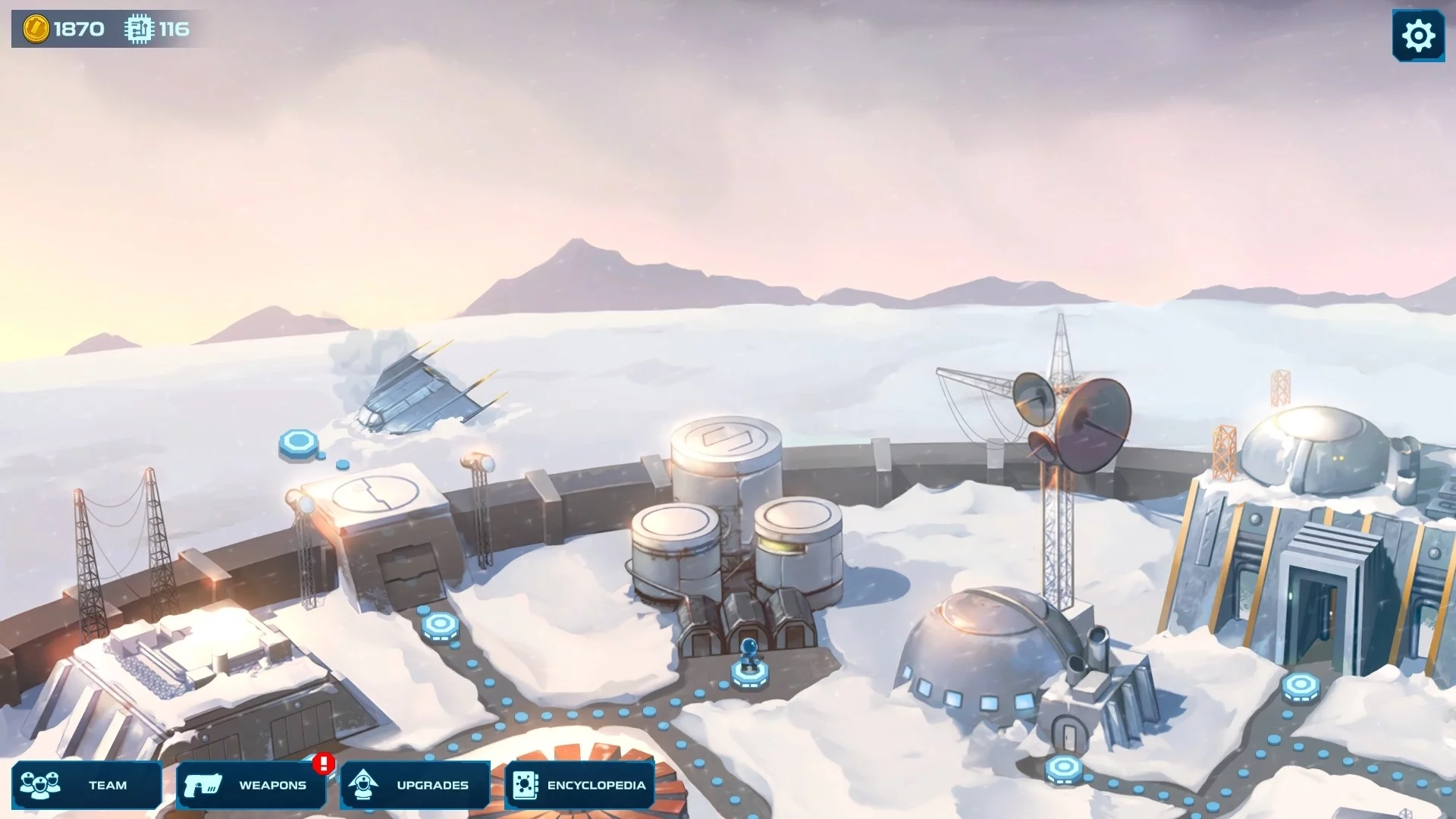 Изображение игры: Spaceland: Sci-Fi Indie Tactics
