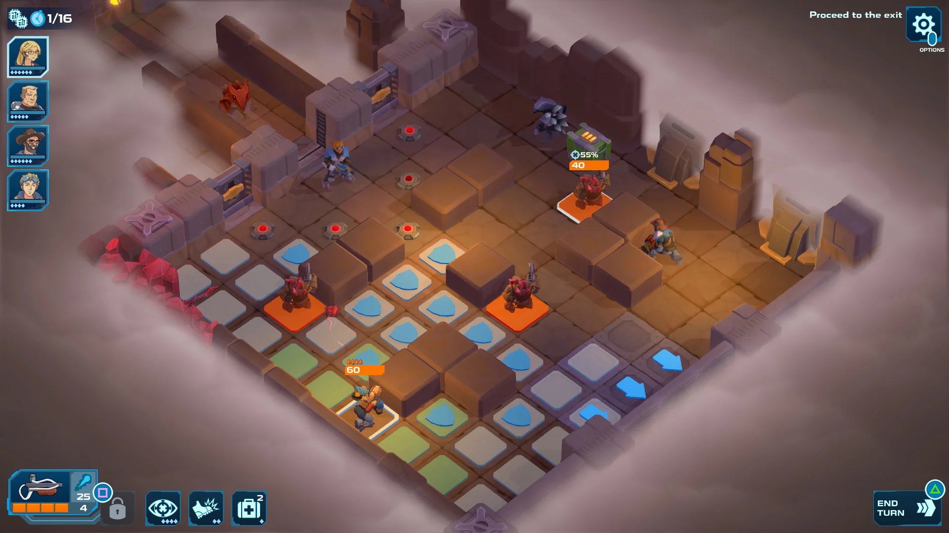 Изображение игры: Spaceland: Sci-Fi Indie Tactics