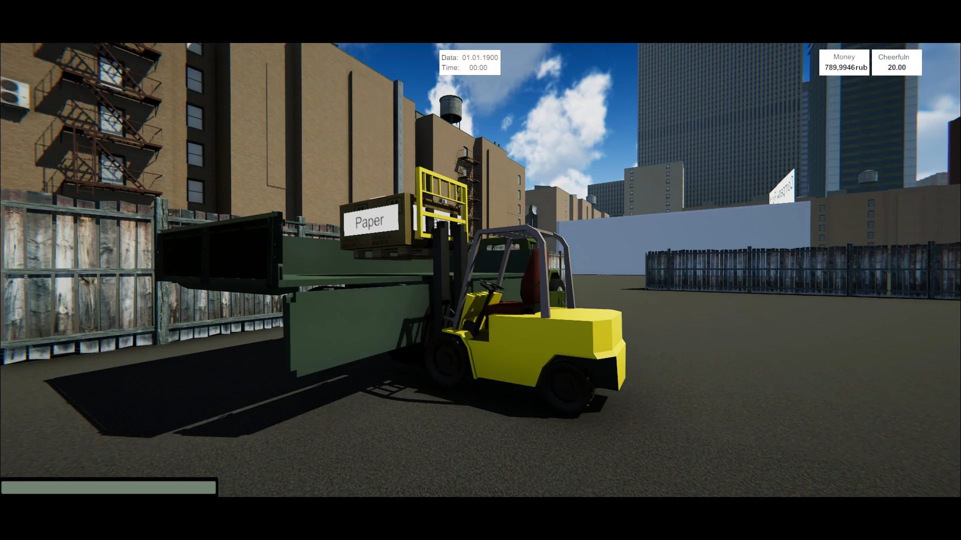 Изображение игры: Trucking
