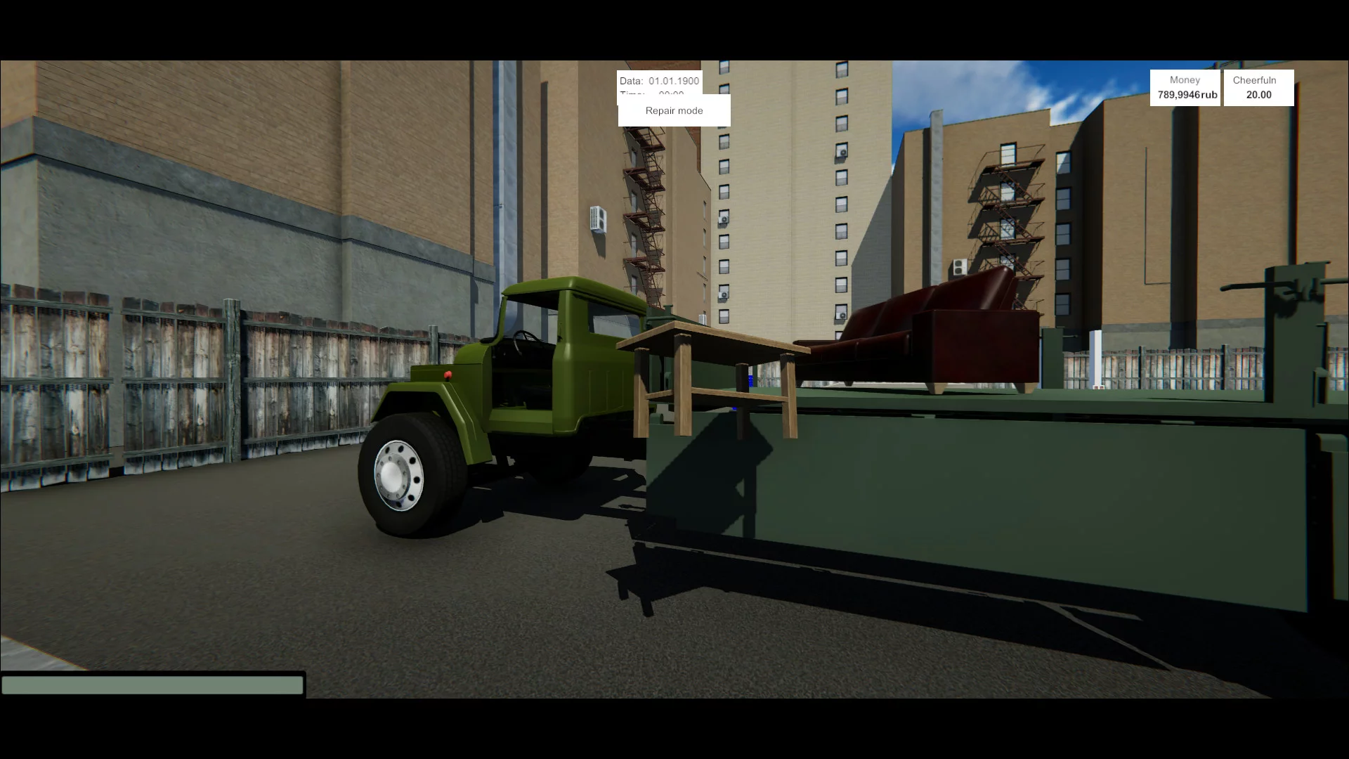 Изображение игры: Trucking