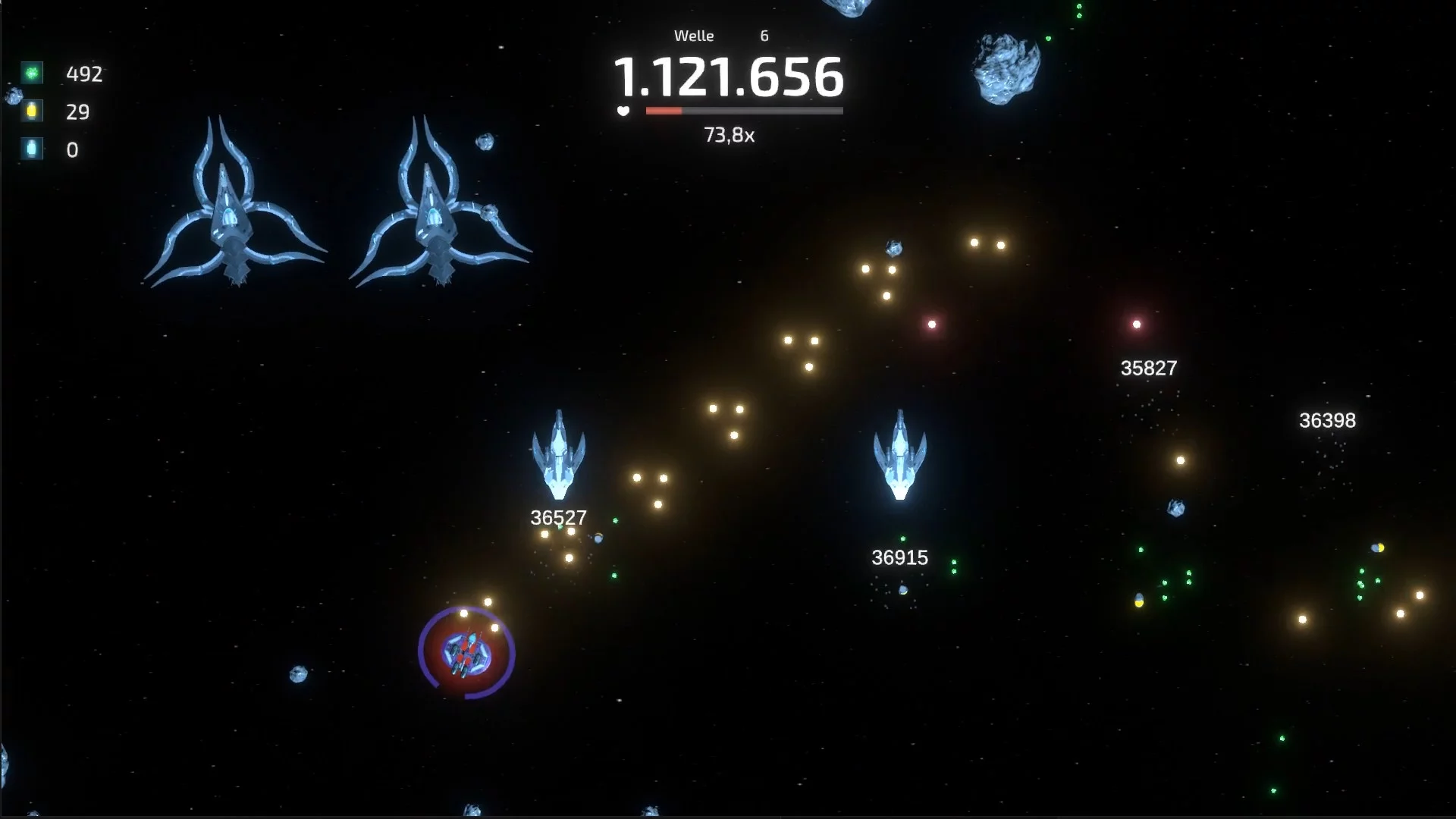 Изображение игры: Asteroid Hideout