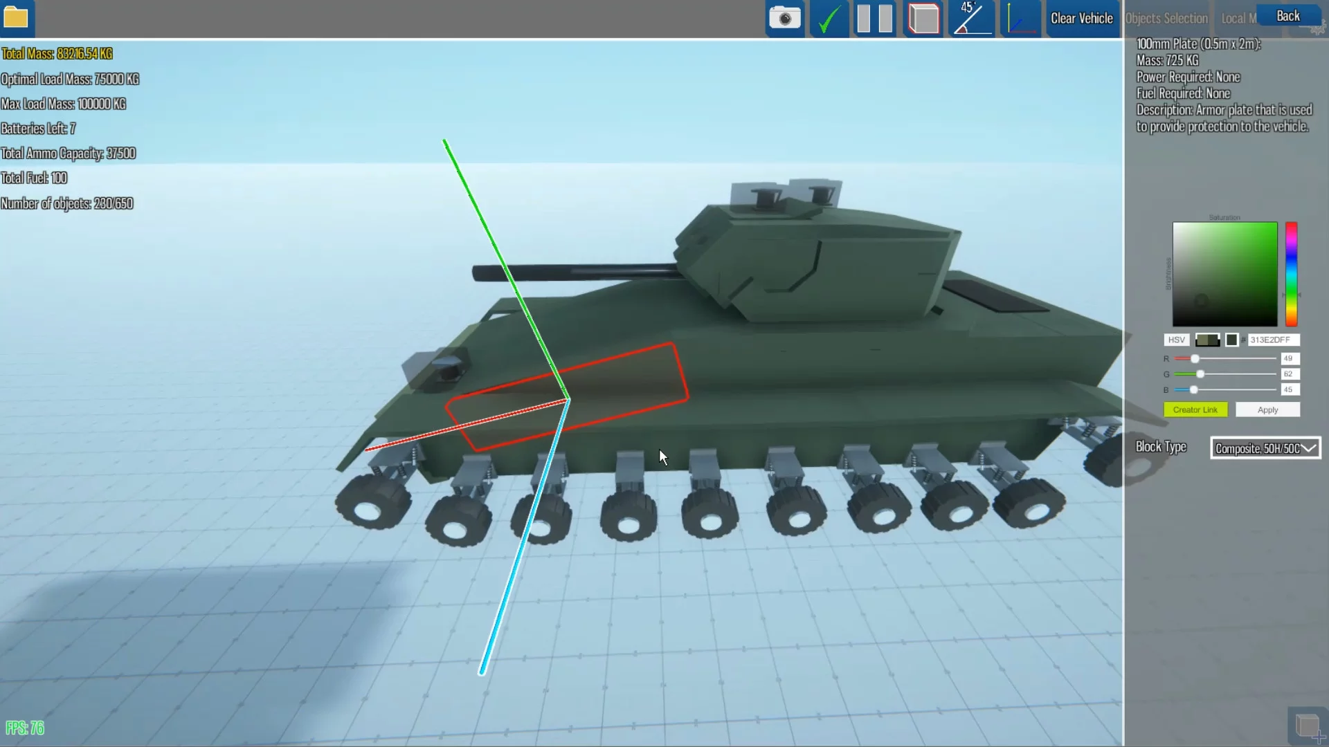 Изображение игры: VehiCraft