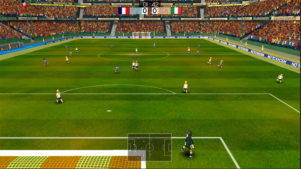 Изображение игры: Super Arcade Soccer