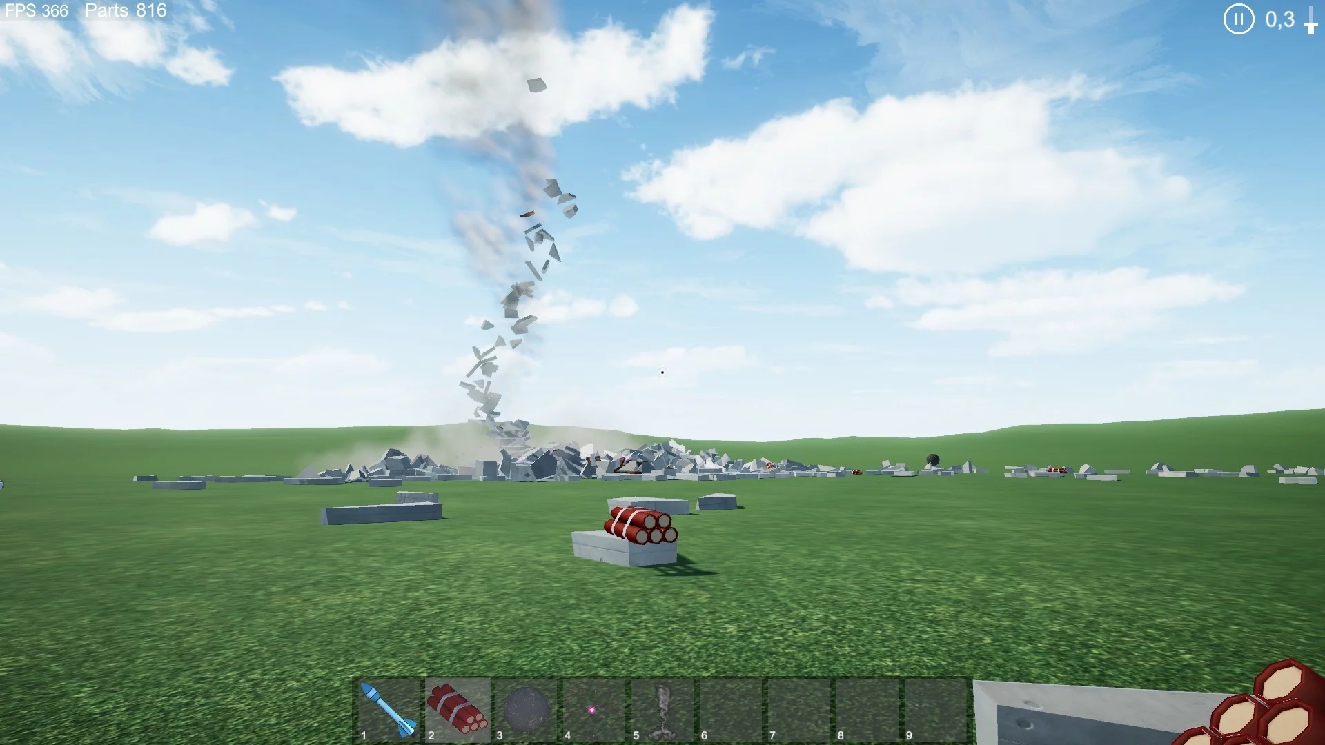 Изображение игры: Destructive Physics - Destruction Simulator