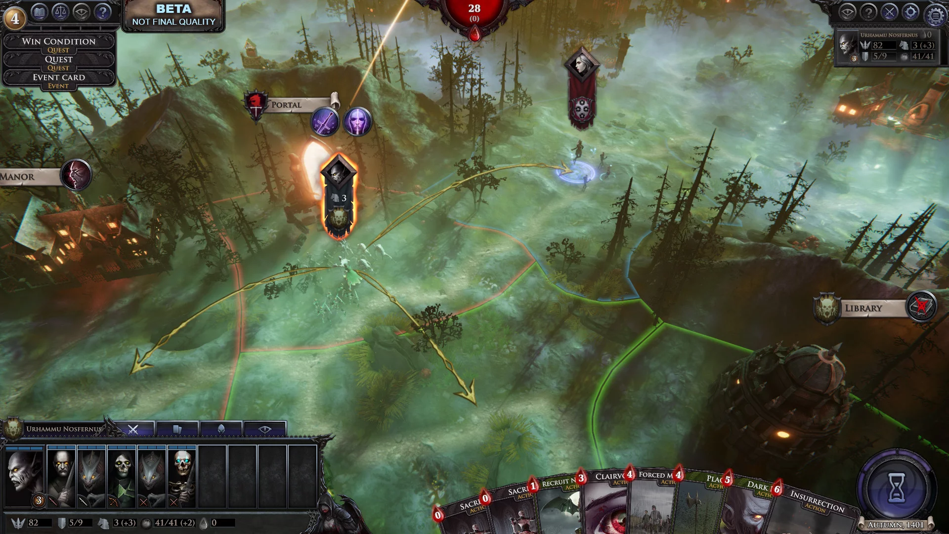 Изображение игры: Immortal Realms: Vampire Wars