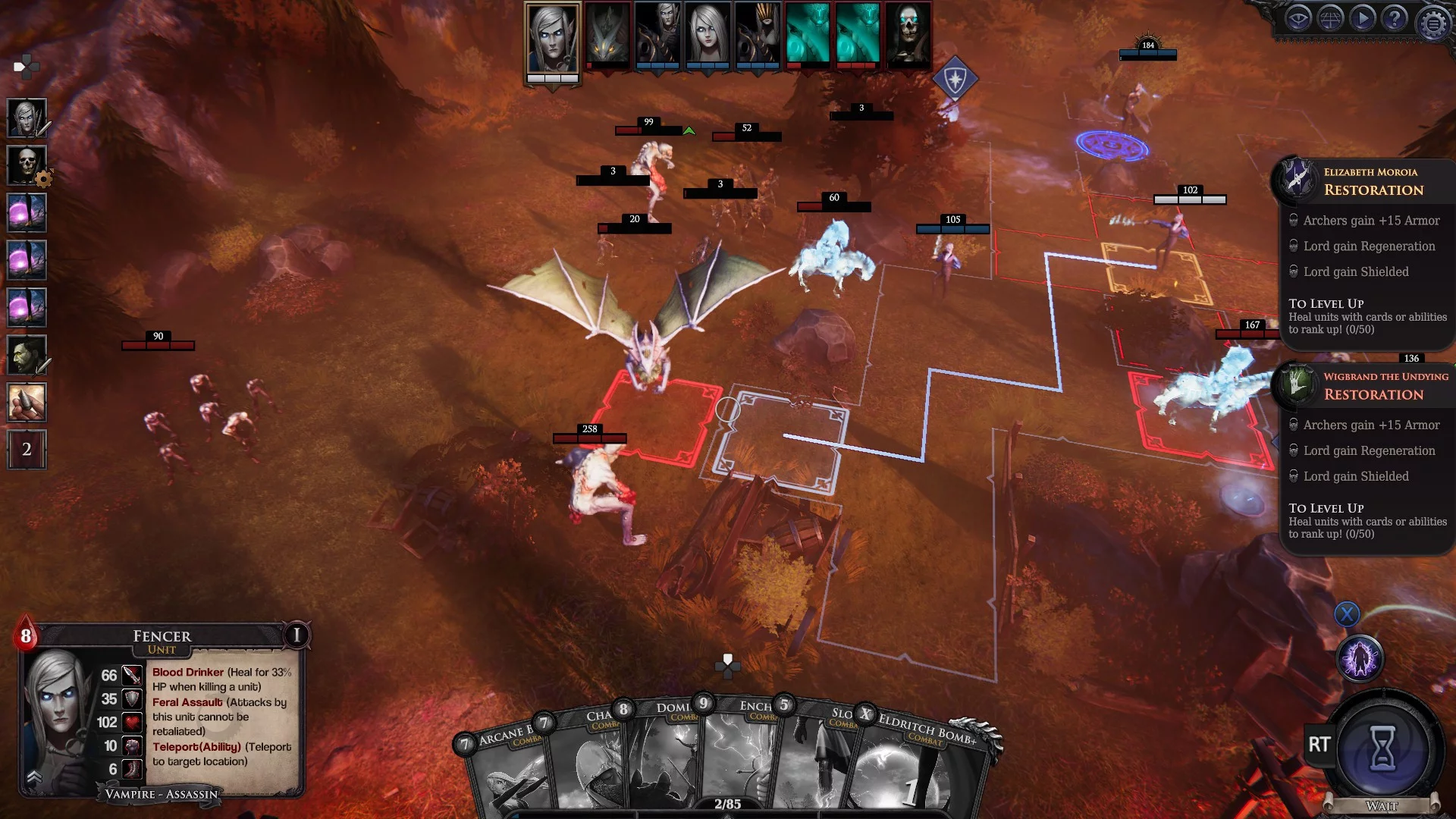 Изображение игры: Immortal Realms: Vampire Wars