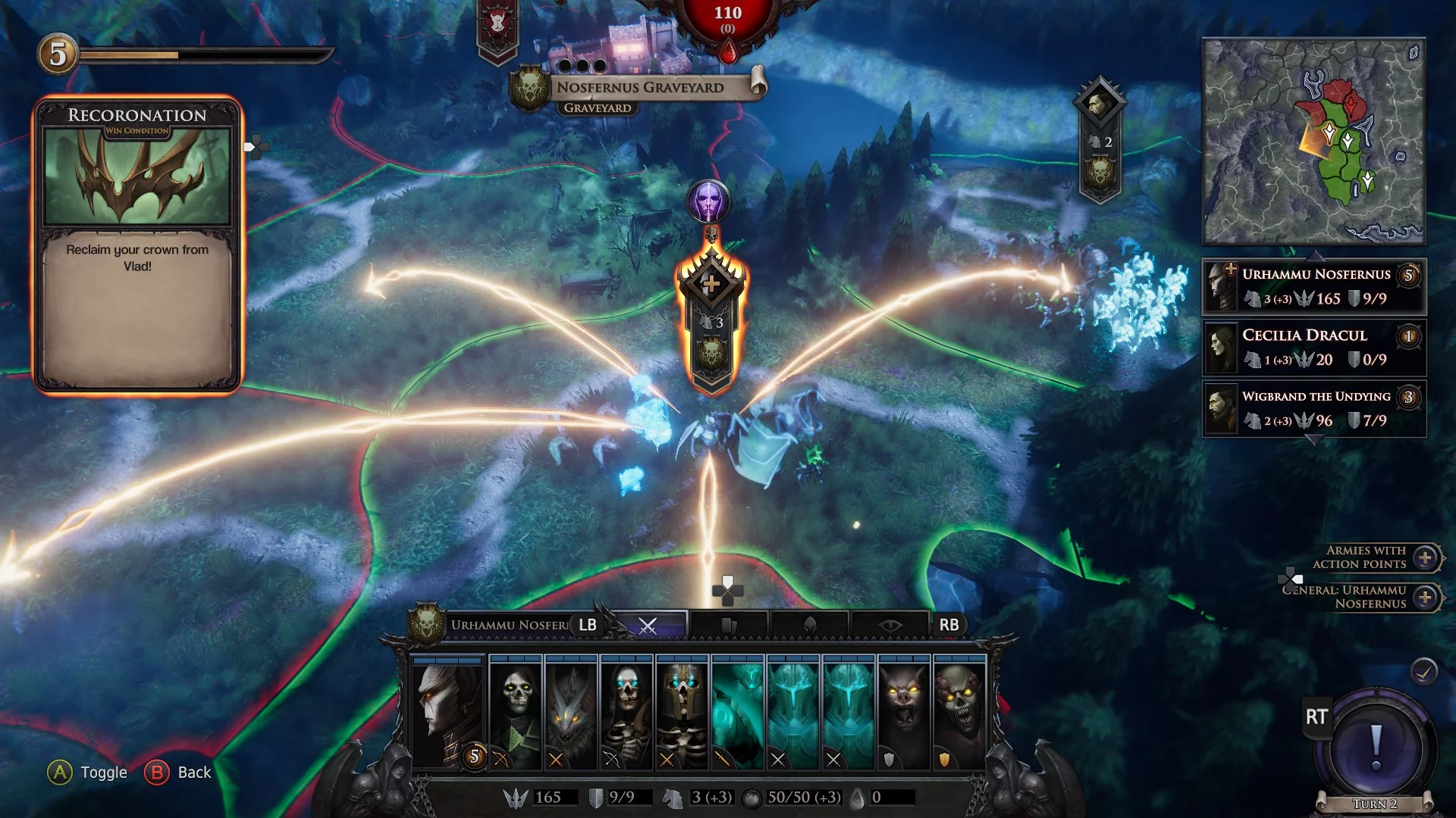 Изображение игры: Immortal Realms: Vampire Wars