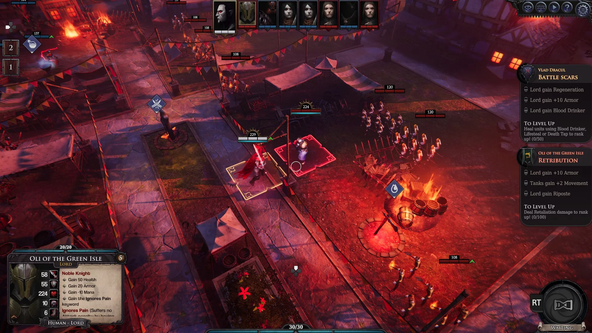 Изображение игры: Immortal Realms: Vampire Wars