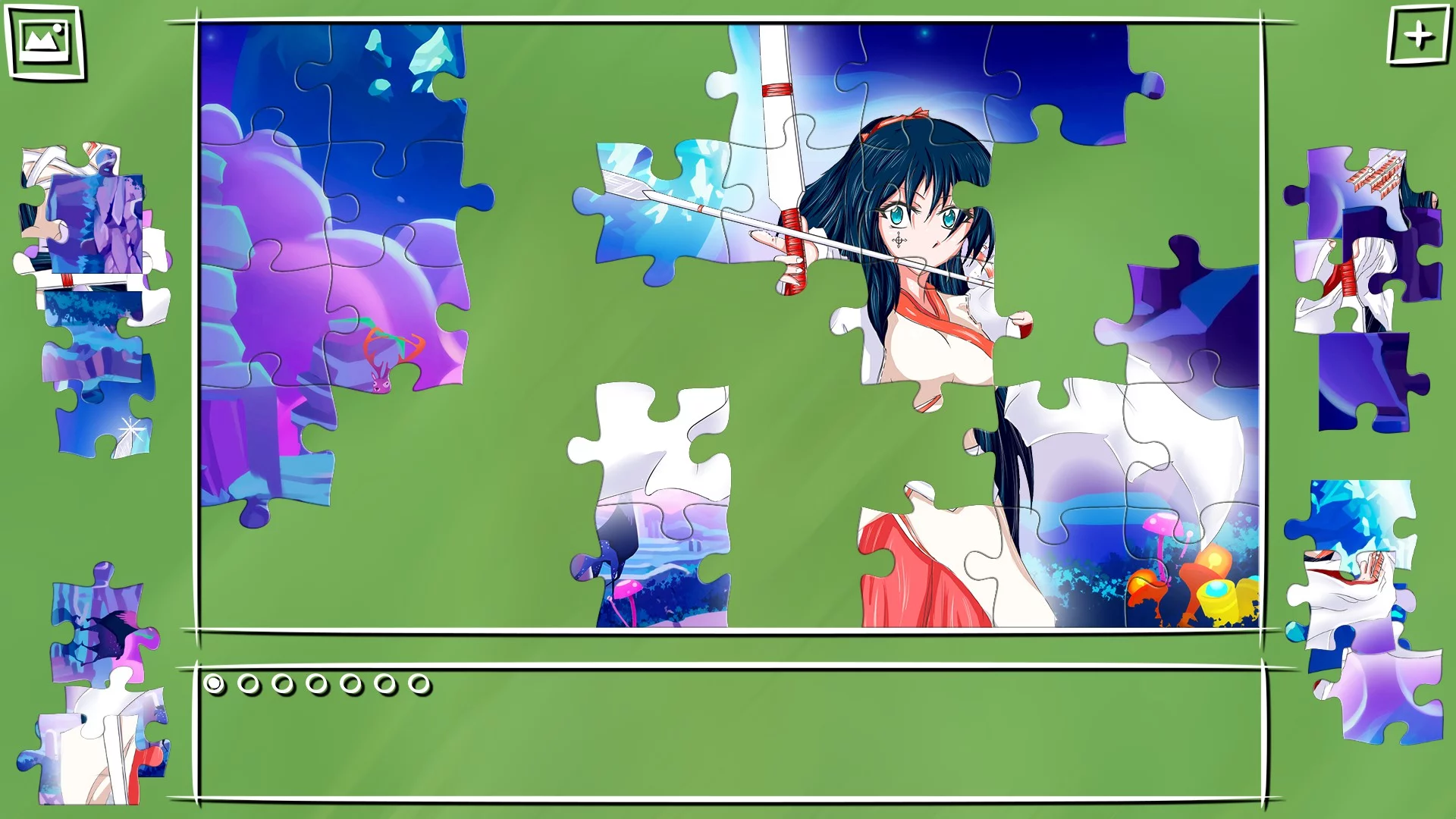 Изображение игры: Super Jigsaw Puzzle: Anime Reloaded