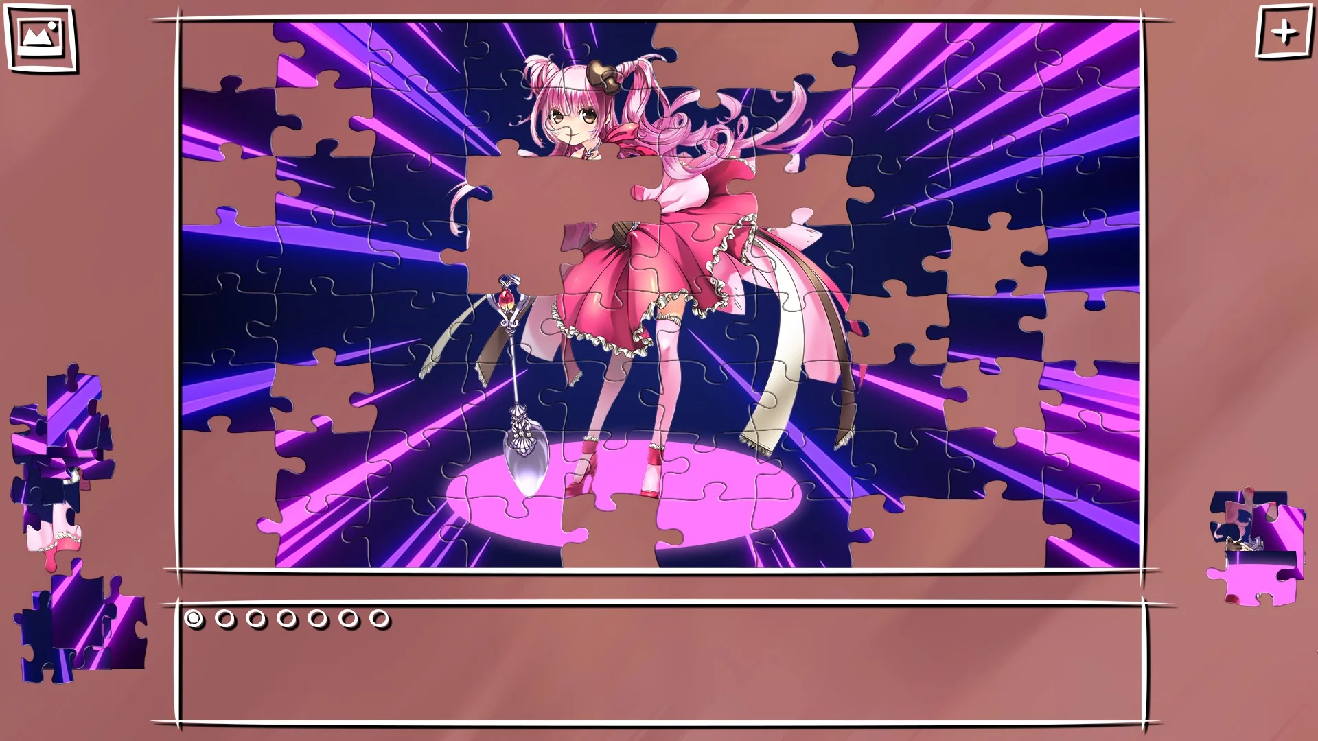 Изображение игры: Super Jigsaw Puzzle: Anime Reloaded