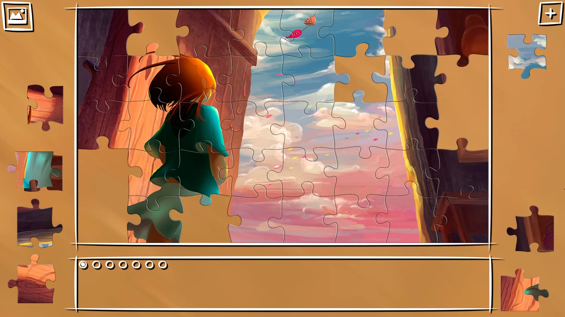 Изображение игры: Super Jigsaw Puzzle: Anime Reloaded