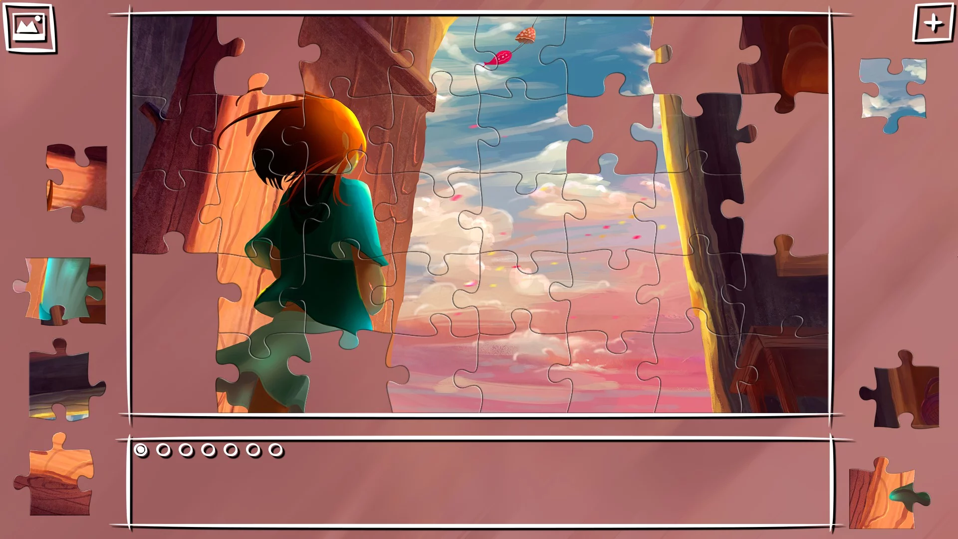 Изображение игры: Super Jigsaw Puzzle: Anime Reloaded
