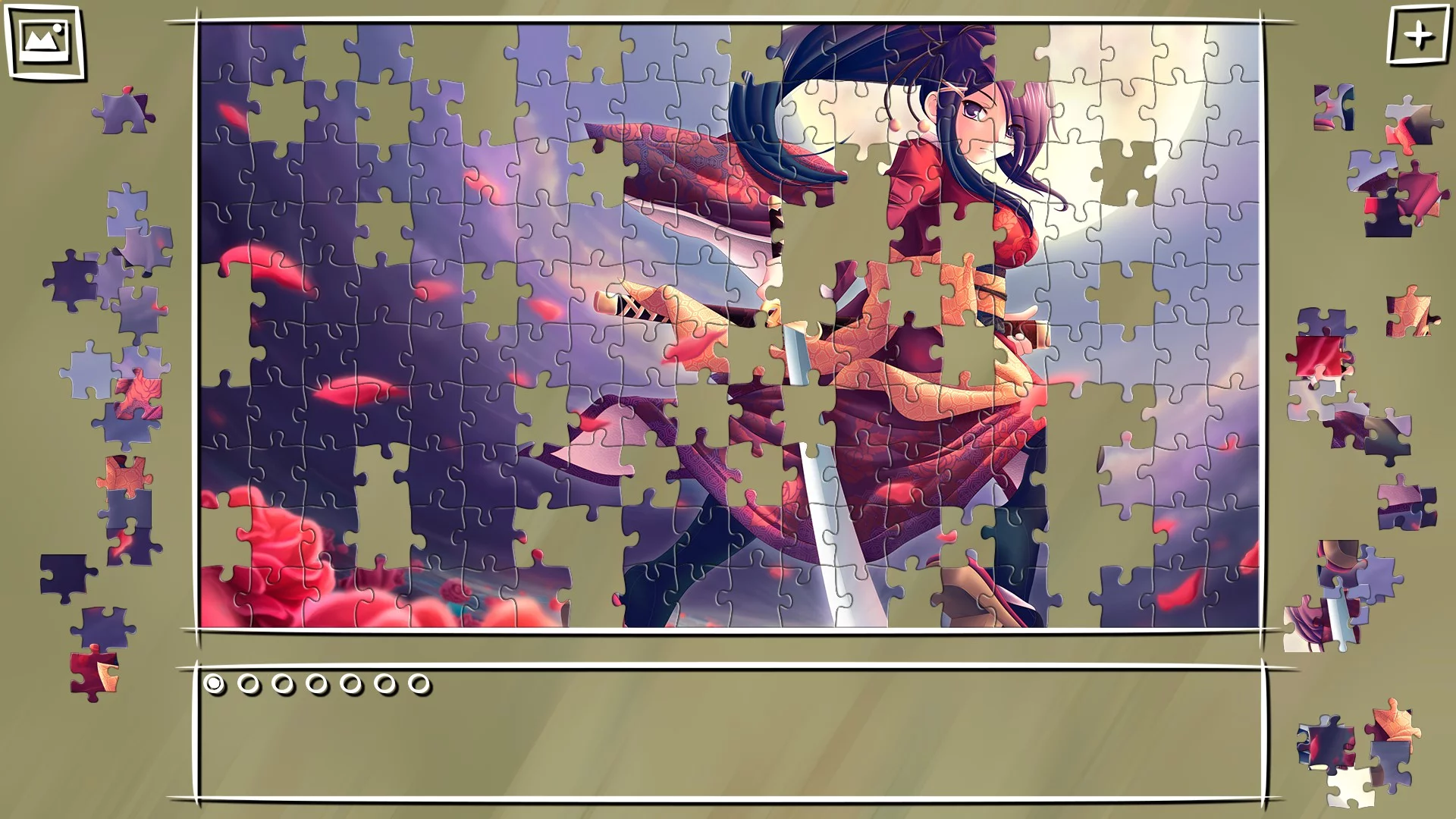Изображение игры: Super Jigsaw Puzzle: Anime Reloaded