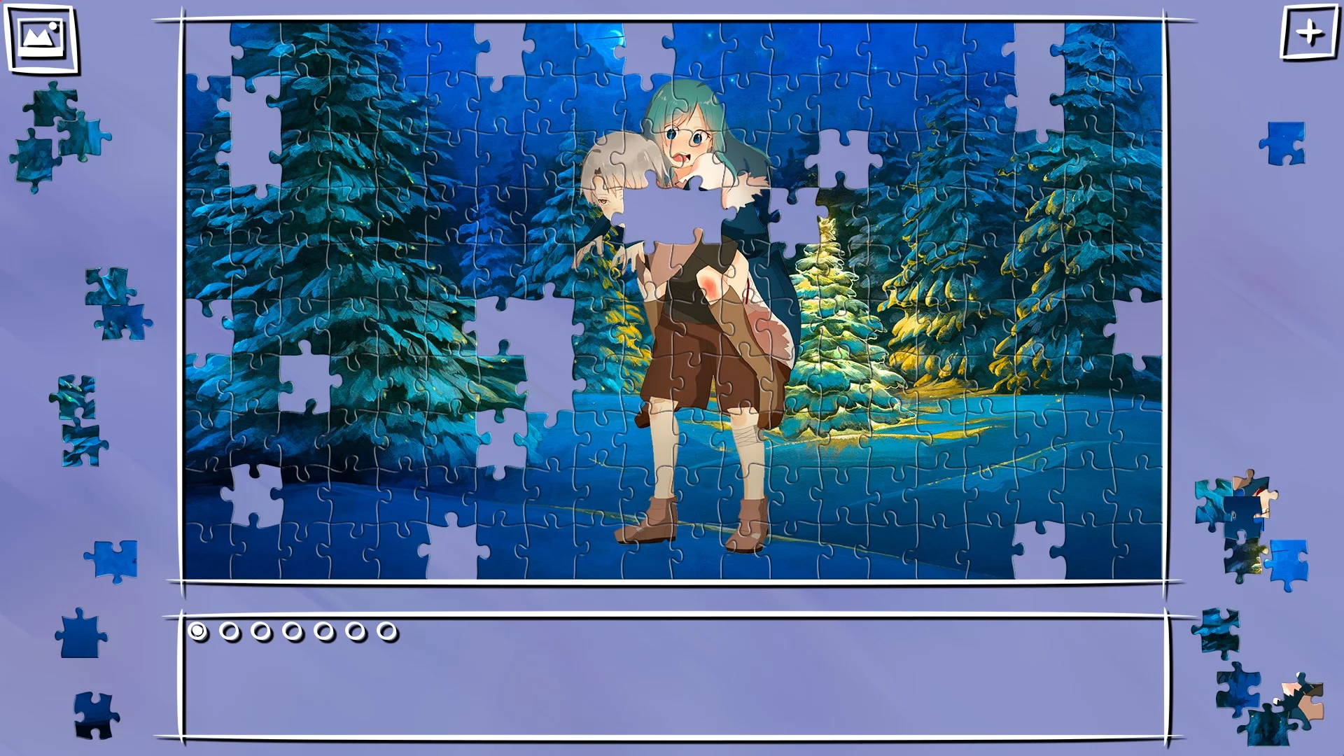 Изображение игры: Super Jigsaw Puzzle: Anime Reloaded
