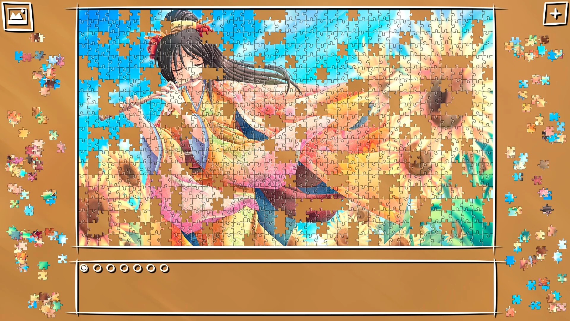 Изображение игры: Super Jigsaw Puzzle: Anime Reloaded