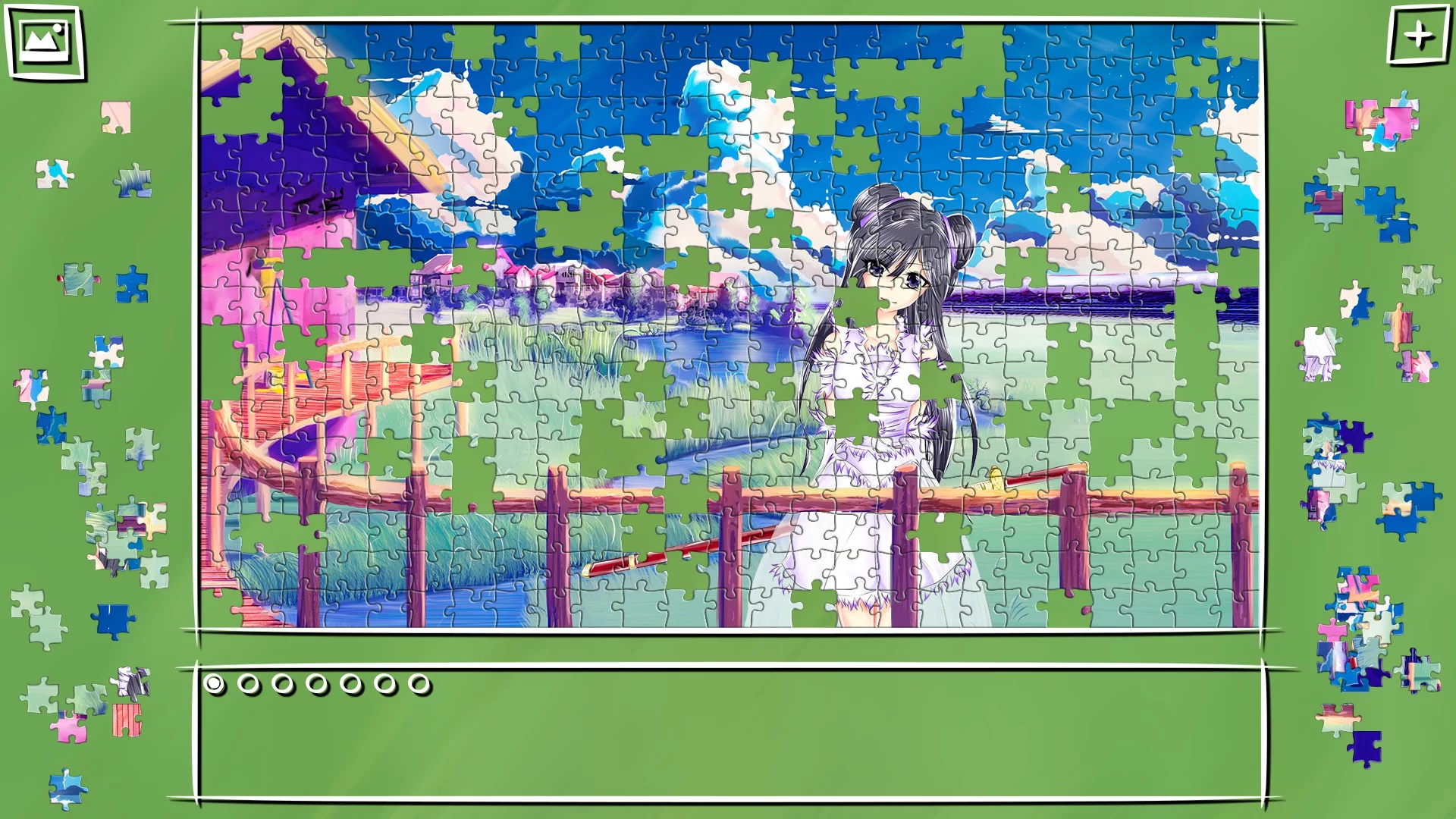 Изображение игры: Super Jigsaw Puzzle: Anime Reloaded