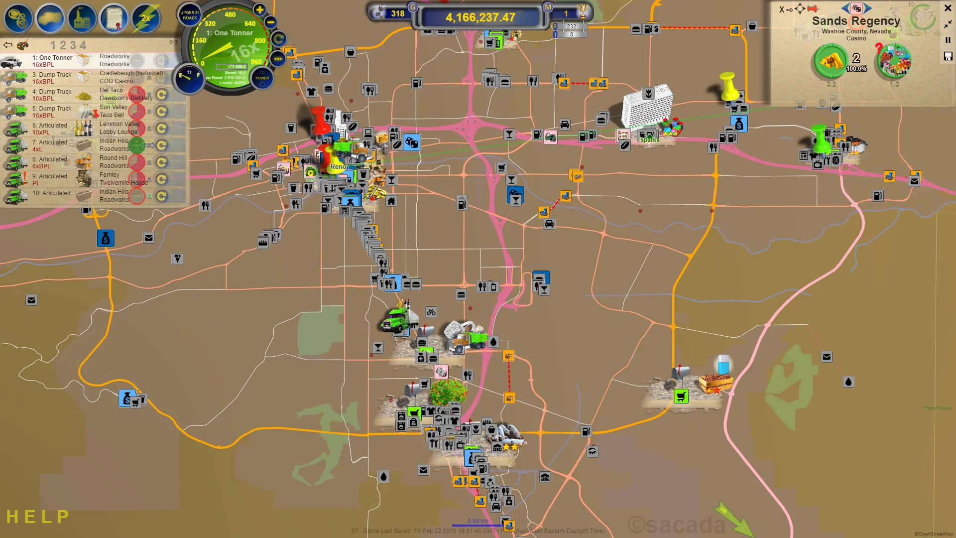 Изображение игры: LOGistICAL 2: USA - Nevada