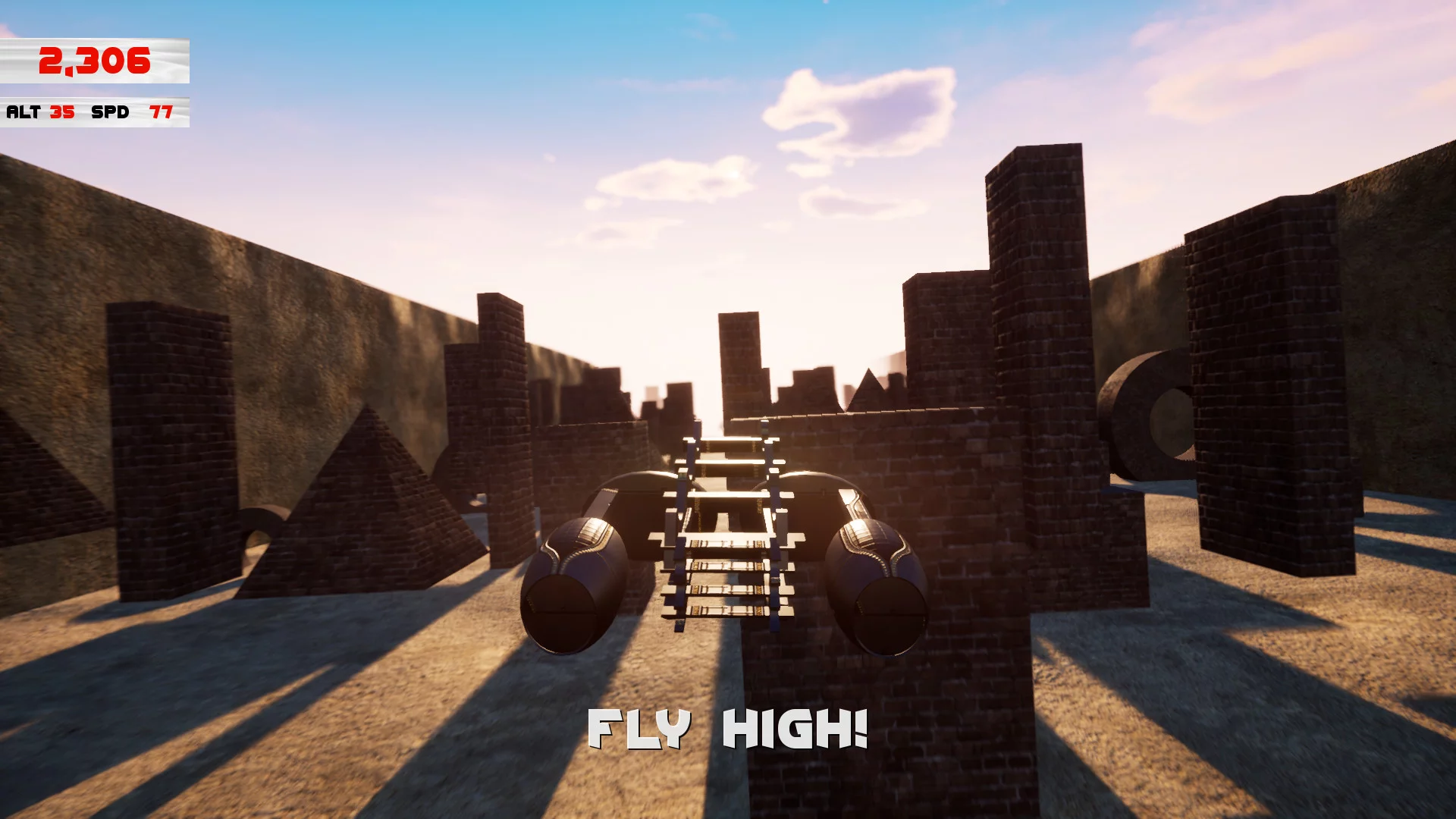 Изображение игры: Fly Flew Flown