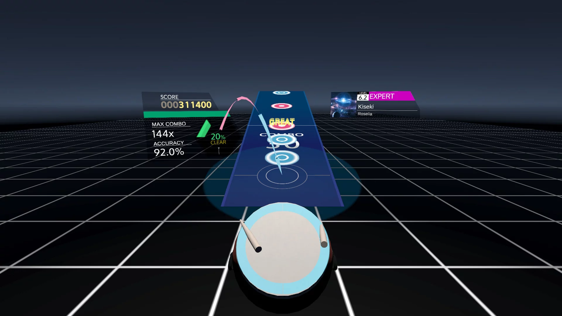 Изображение игры: TaikoVR