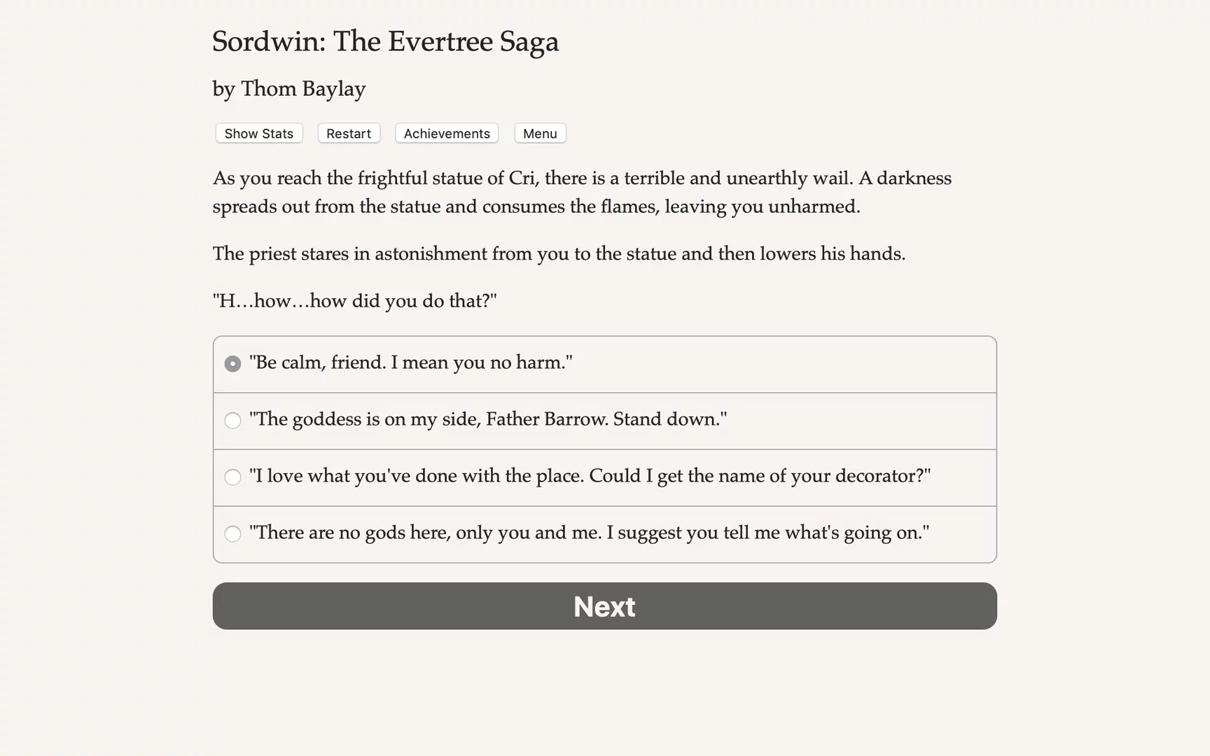 Изображение игры: Sordwin: The Evertree Saga