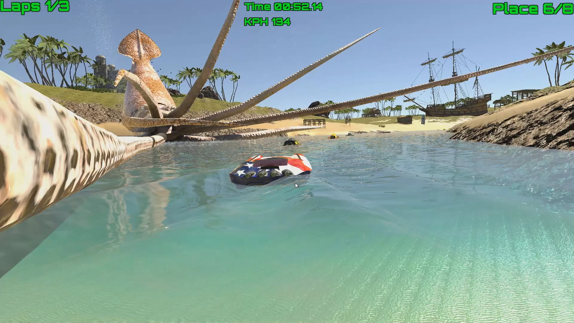 Изображение игры: Aqua Rally