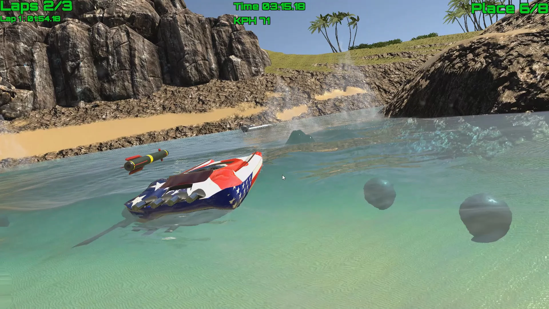 Изображение игры: Aqua Rally