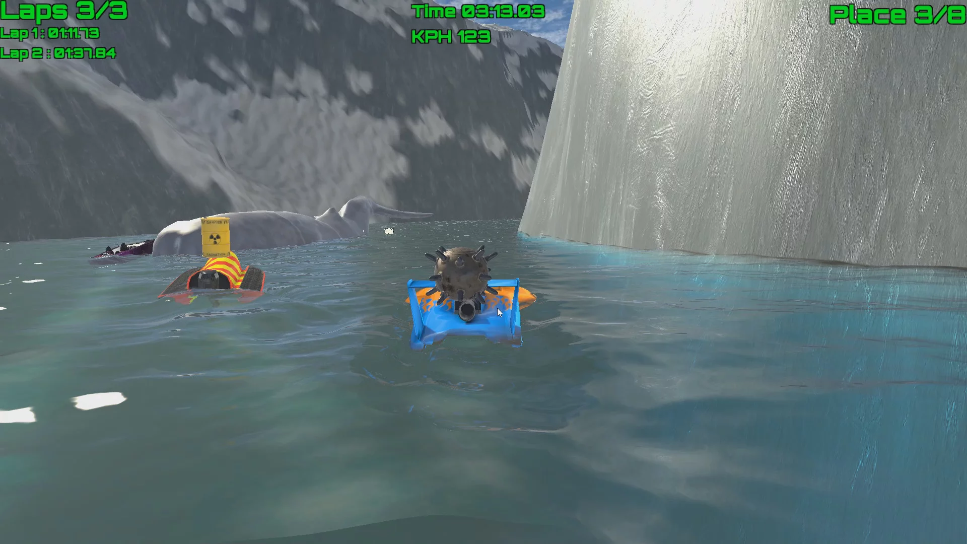 Изображение игры: Aqua Rally