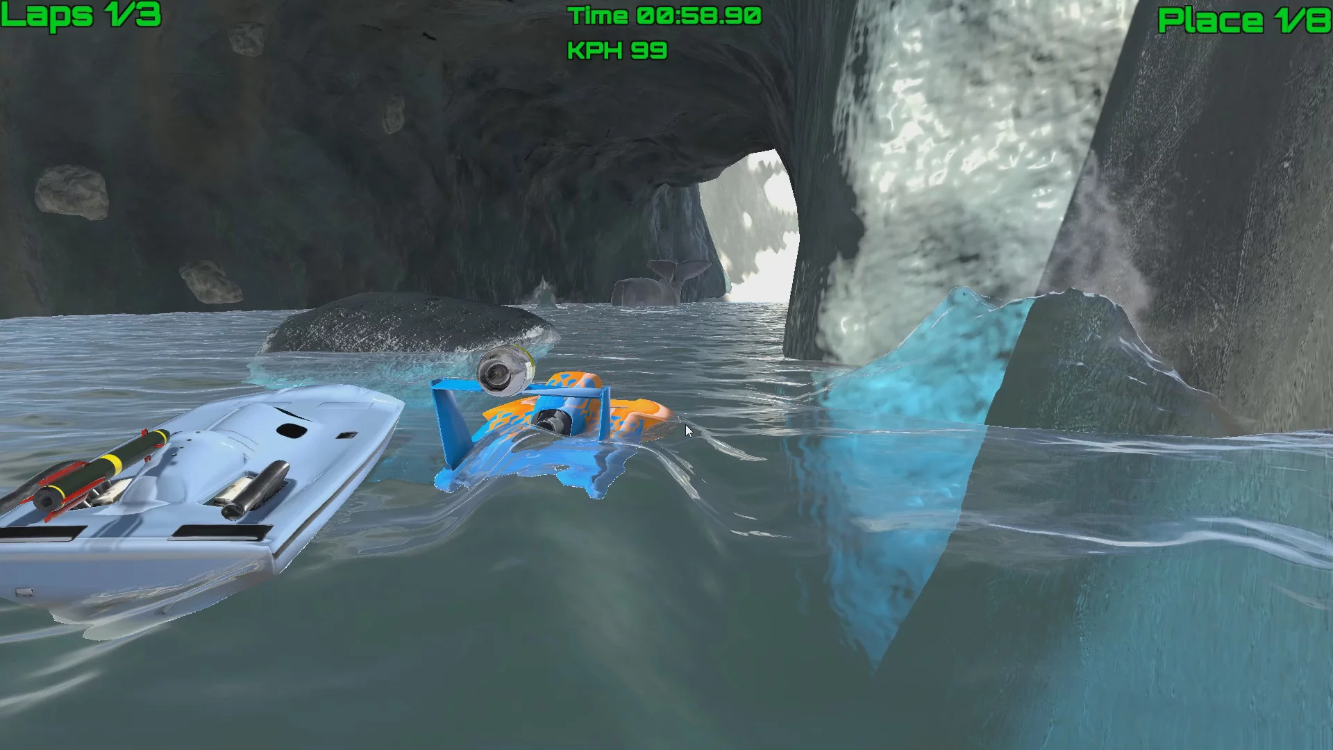 Изображение игры: Aqua Rally