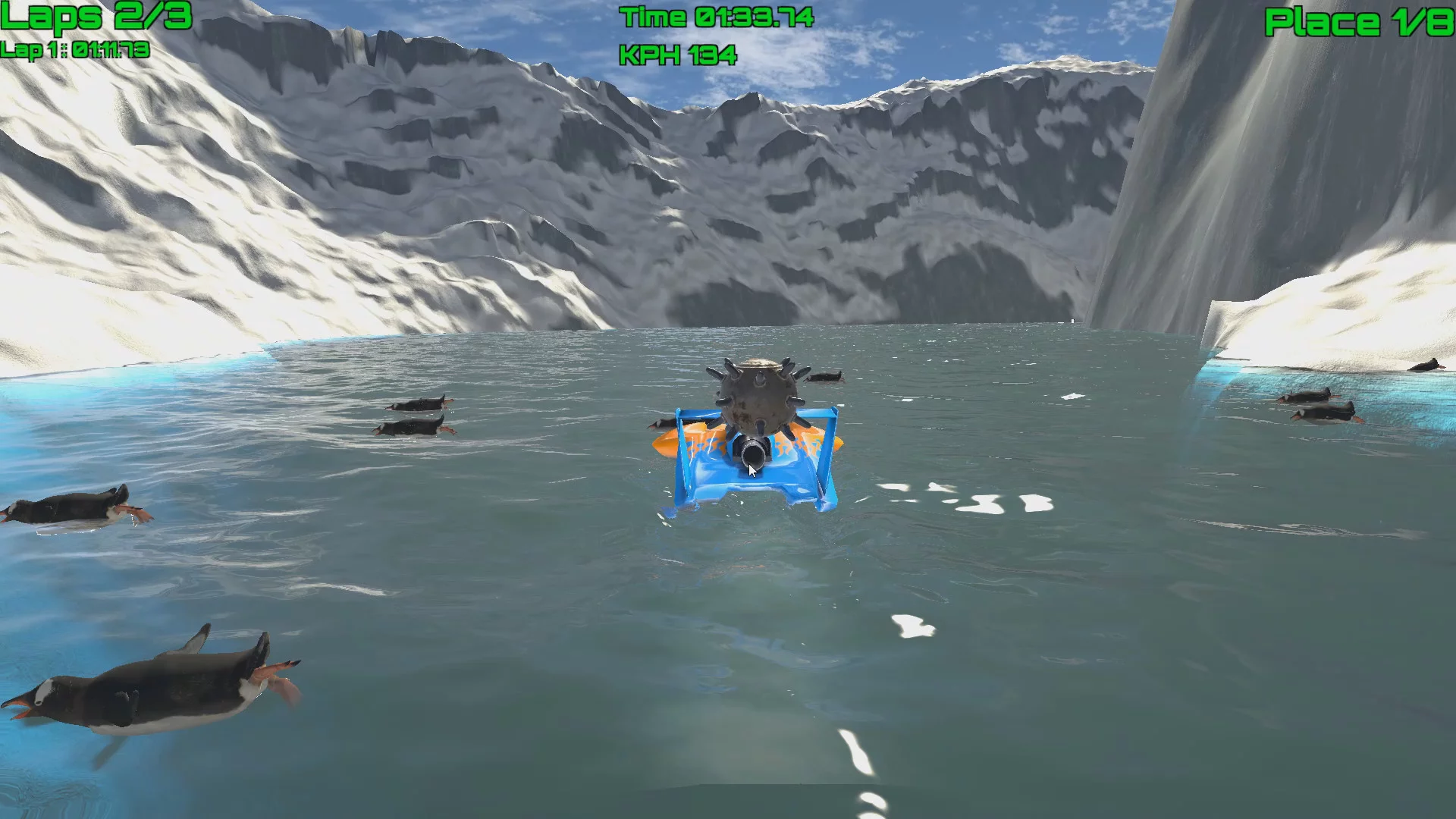 Изображение игры: Aqua Rally