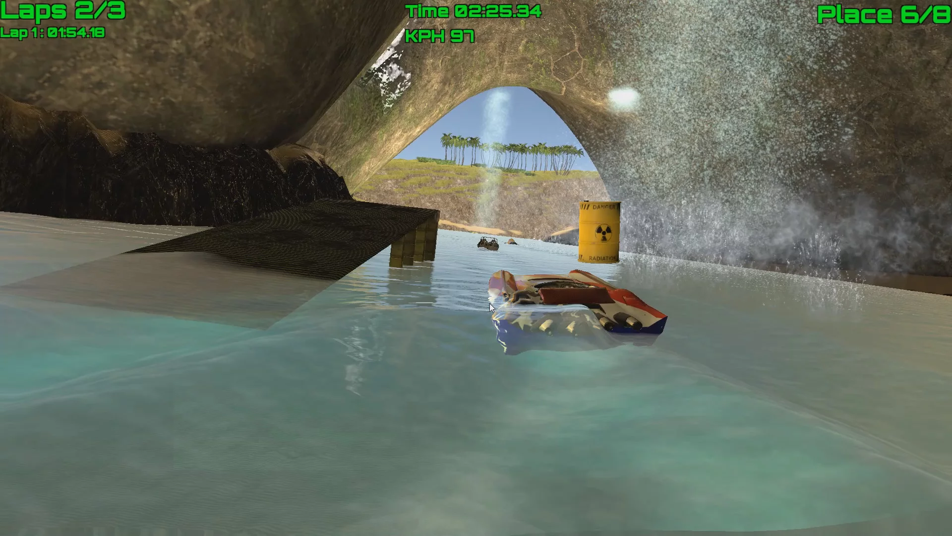 Изображение игры: Aqua Rally
