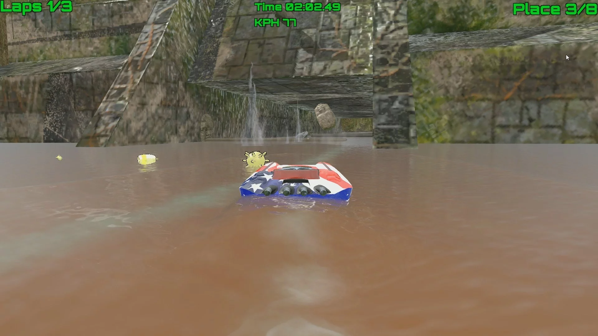Изображение игры: Aqua Rally