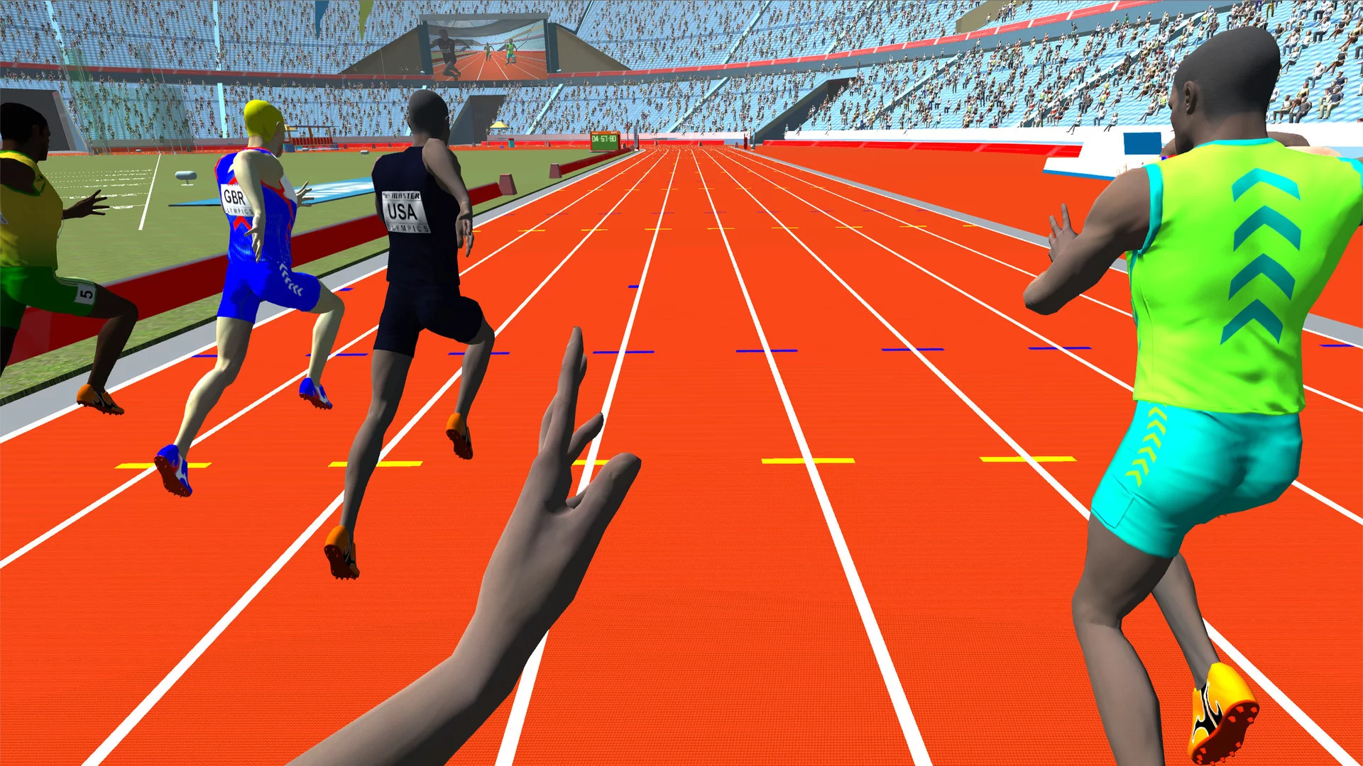 Изображение игры: Athletics Games VR